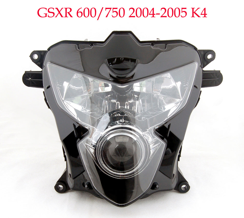 Motorcycle Headlight Assembly For Suzuki GSXR 600 750 1000 Hayabusa 1300 Clear Generic