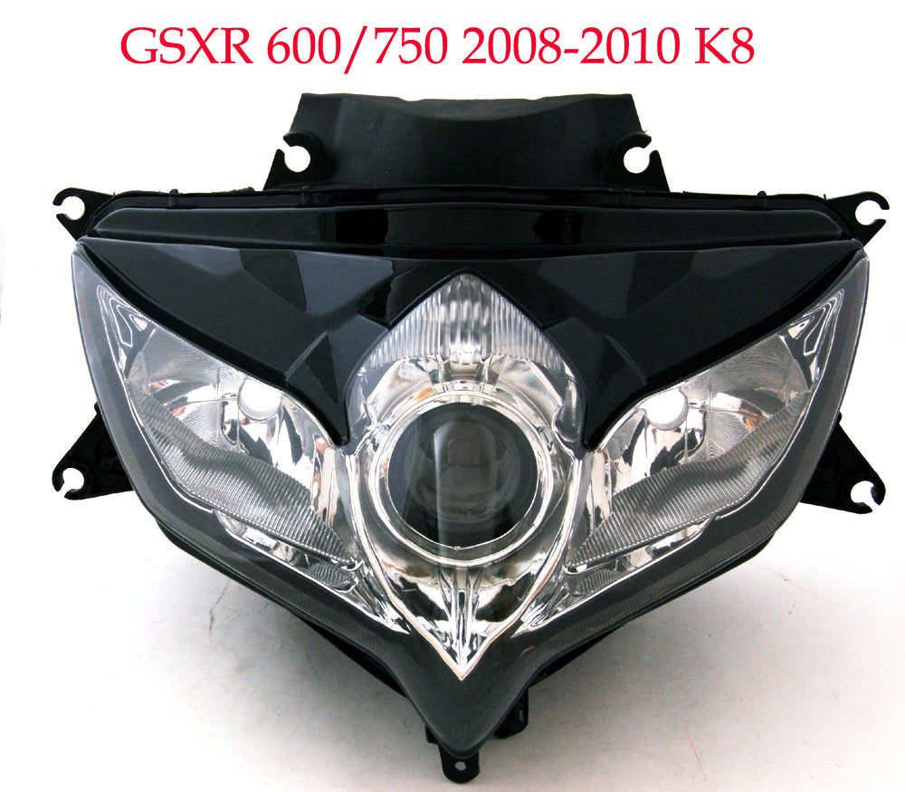 Motorcycle Headlight Assembly For Suzuki GSXR 600 750 1000 Hayabusa 1300 Clear Generic