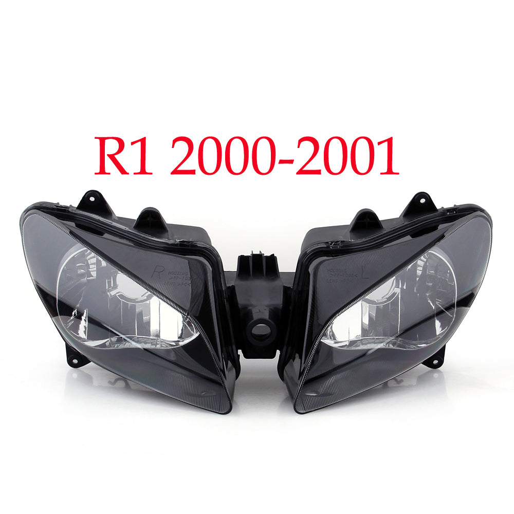 Motorcycle Headlight Assembly For Yamaha YZF 600 1000 R1 R6 YZF R1 YZF R6 Clear Generic