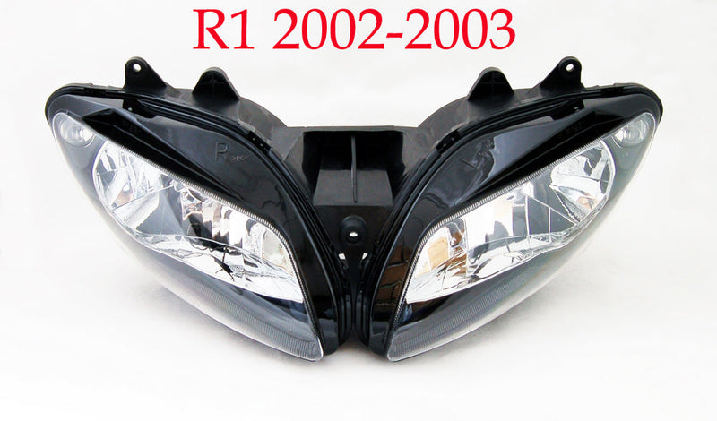 Motorcycle Headlight Assembly For Yamaha YZF 600 1000 R1 R6 YZF R1 YZF R6 Clear Generic