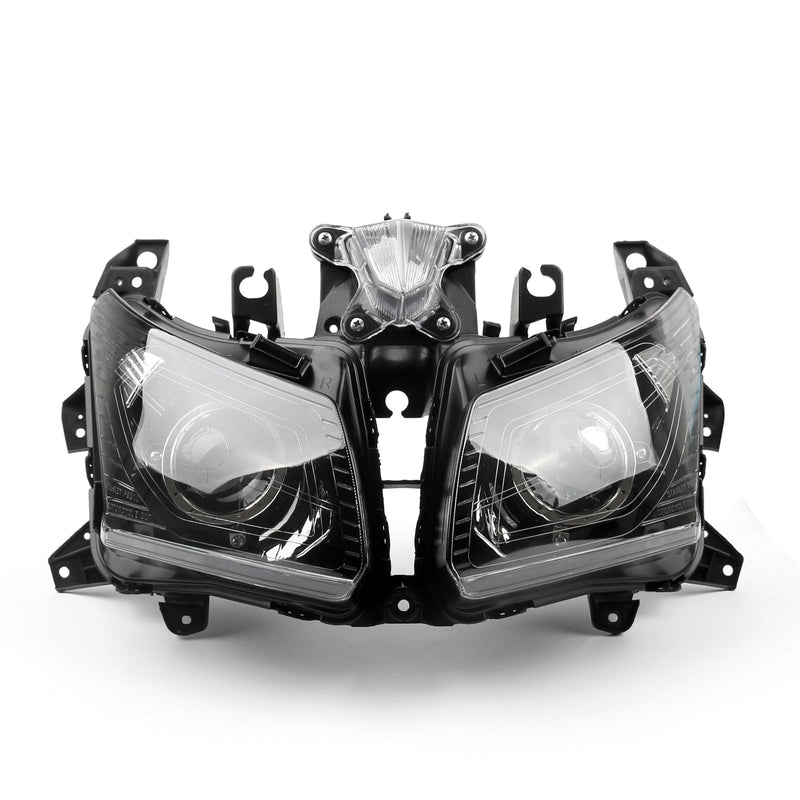 Front Headlight Headlamp For YAMAHA TMAX 530 2012-2013 Black