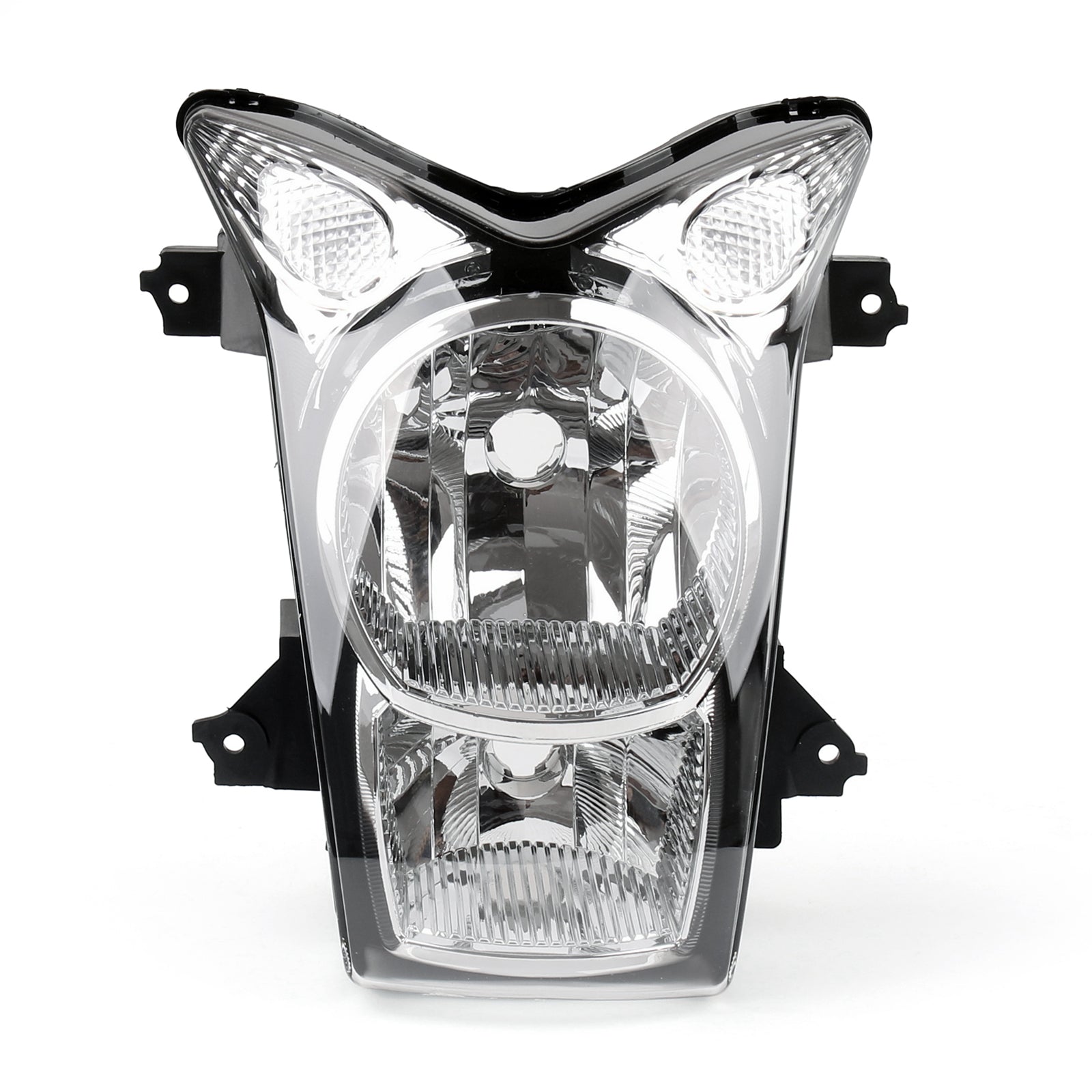 Headlight Assembly Headlamp For Kawasaki ER-6N ER6N ER 6N 2009-2010 Black