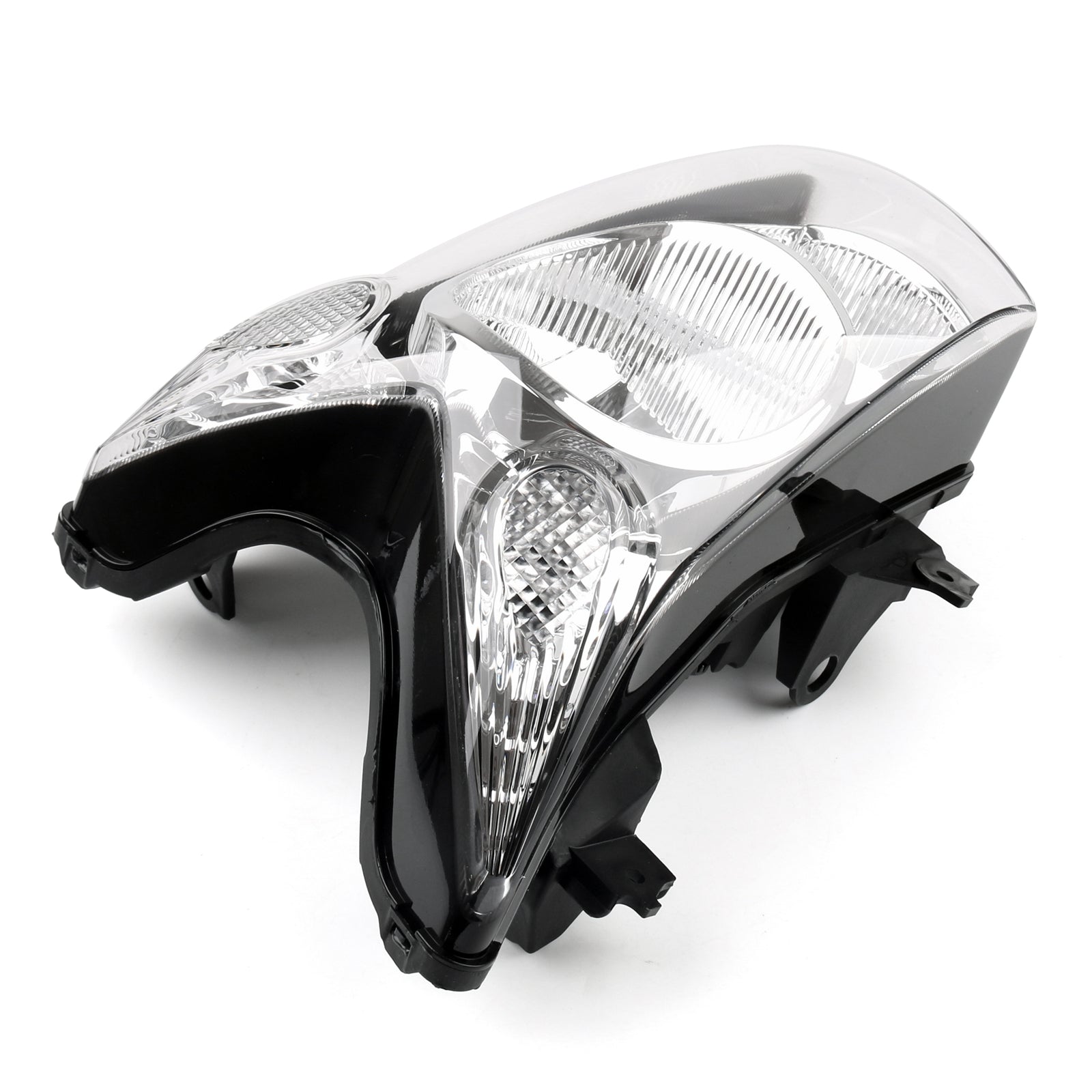 Headlight Assembly Headlamp For Kawasaki ER-6N ER6N ER 6N 2009-2010 Black Generic