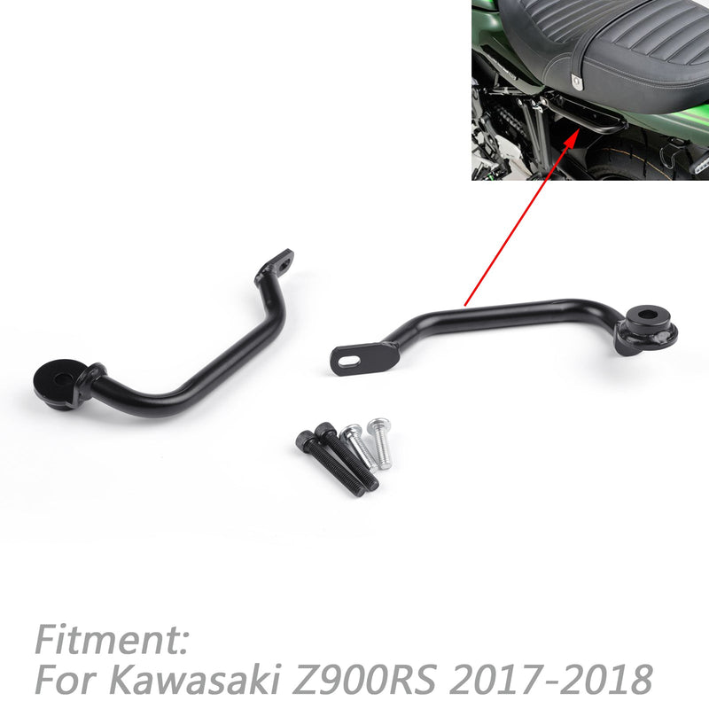 Asa del asiento trasero del pasajero Barra de agarre Barra de mano para Kawasaki Z900RS 2017-18 Genérico