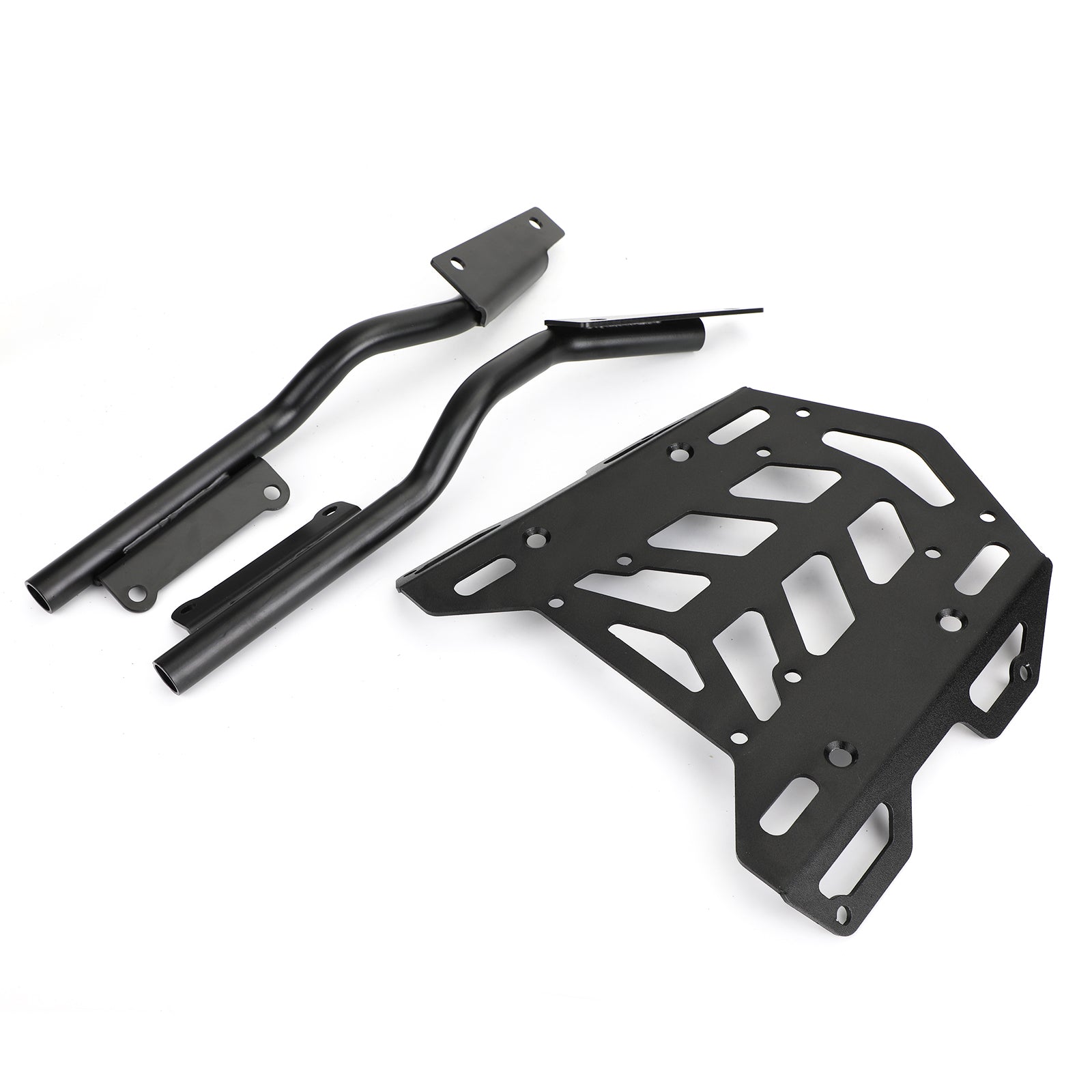 Portaequipajes trasero portaequipajes estante de carga negro para Honda CB650R CBR650R 2019 2020 genérico