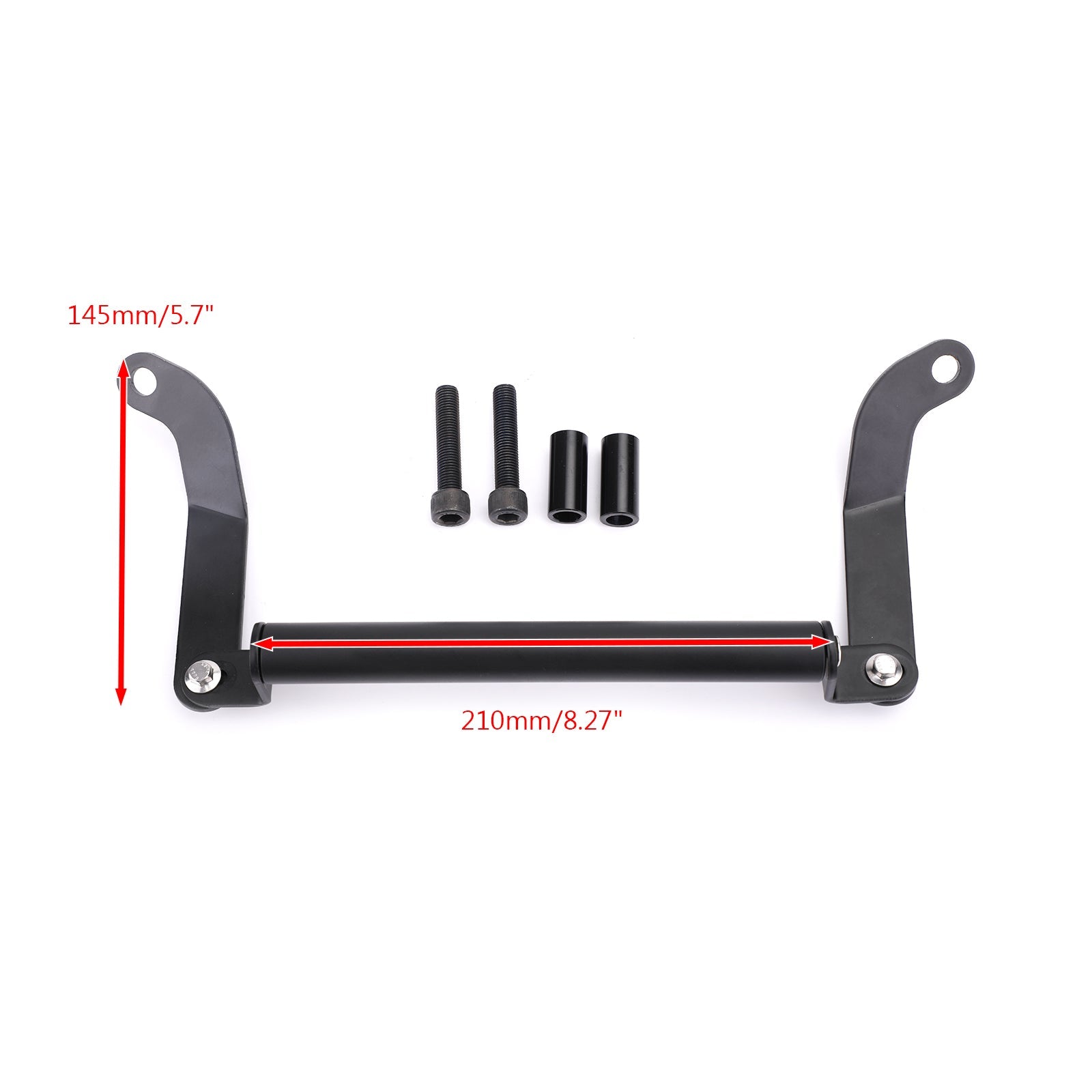 Soporte de extensión de poste de manillar de scooter para HONDA FORZA 125/250/300 18-19 genérico