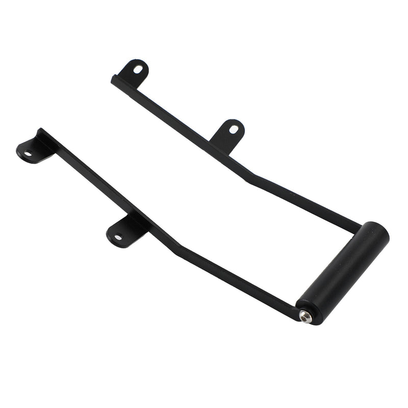 Soporte para parabrisas negro Soporte para teléfono inteligente/GPS para Honda NC750X 16-2020