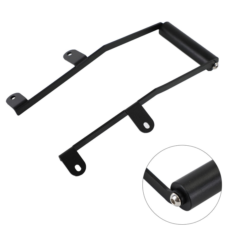 Black Windscren Bracket Mount Smartphone/GPS Holder for Honda NC750X 16-2020