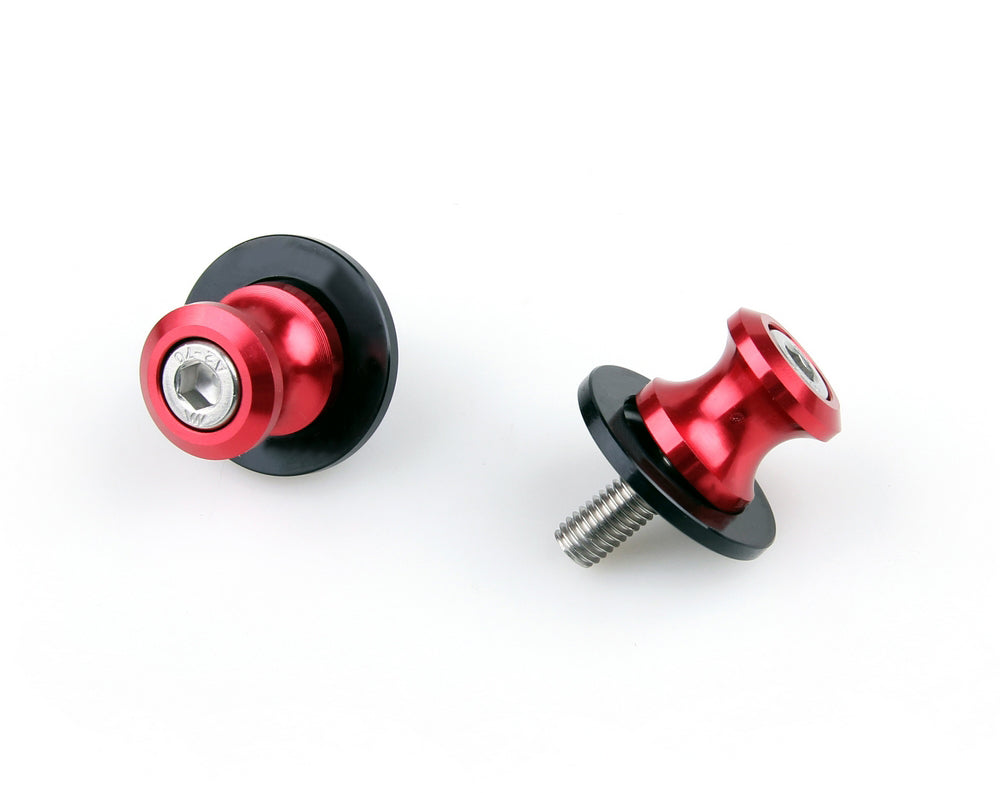 8mm Swingarm Sliders Spools Suzuki GSXR 6 75 1 13 SV65 1 TL Red