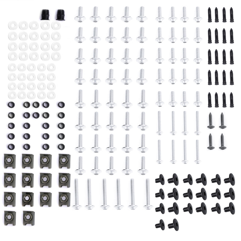 Kit completo de tornillos de carenado para carrocería para Yamaha YZF R6 R1 R3 R25 FZ07 FZ09 genérico