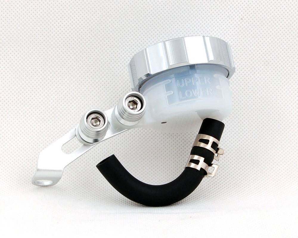 Moto Clutch Brake Oil Fluid Reservoir Honda Kawasaki Suzuki Yamaha Ducati Black Generic