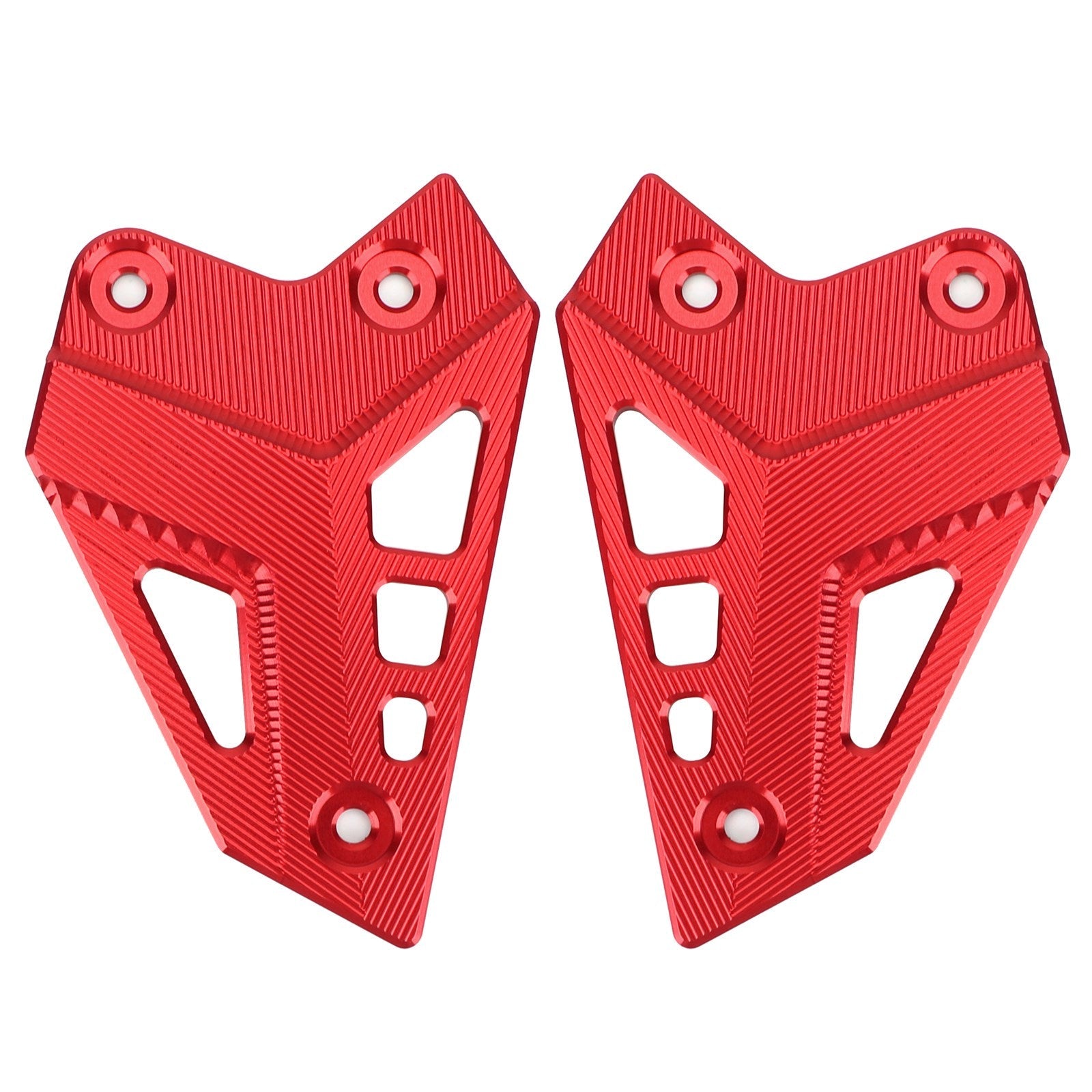 CNC Aluminum Heel Guards Rearset Plates Fit for Kawasaki Z900 ZR900 2017-2020 Generic