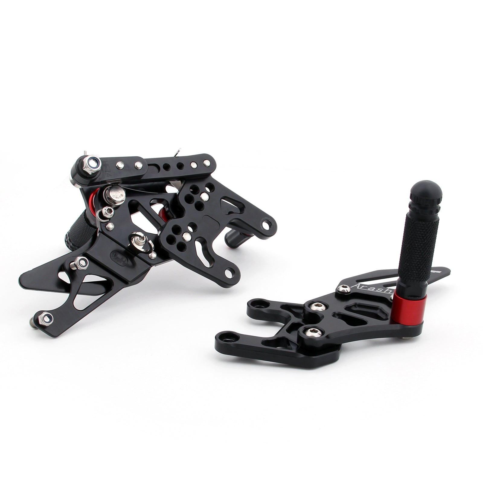 Juego de estriberas traseras ajustables para Honda CBR1000RR CBR 1000 RR 2008-2009 genérico