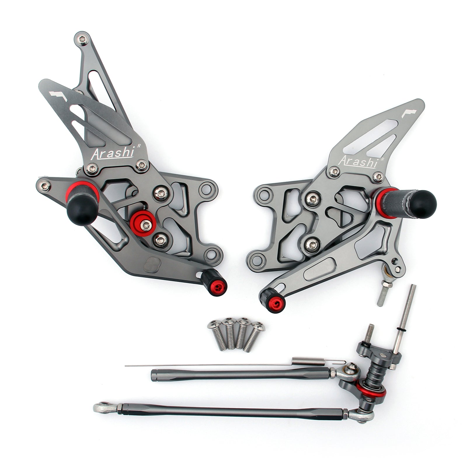 Rearset Rear set Footpegs Adjustable For Honda CBR 600 RR 2007-2008 Generic