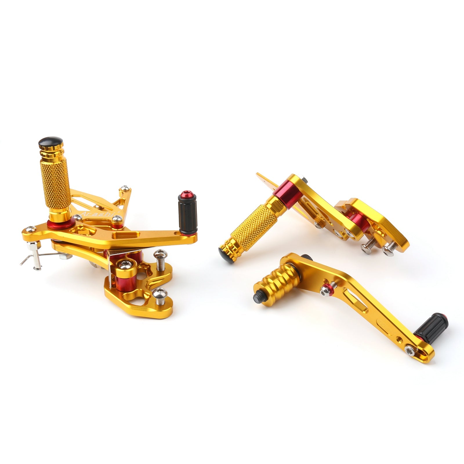 Rearset Rear set Footpegs Adjustable For Suzuki GSXR GSX-R 600/750 2006-2009 Generic