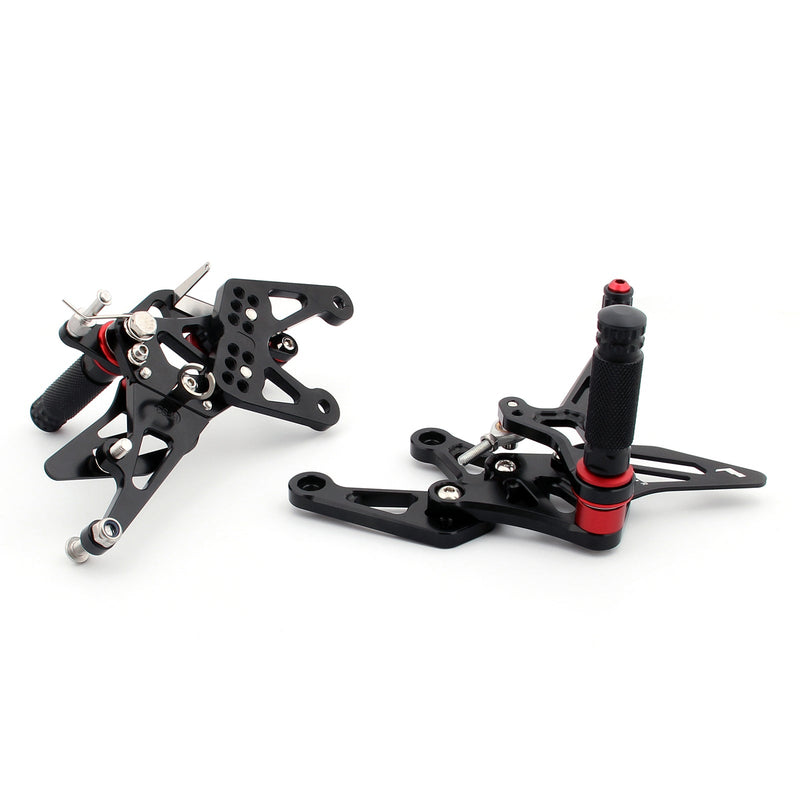 Rearset Rear set Estribos Ajustables Para Yamaha YZF 1000 R1 2007-2008 Genérico