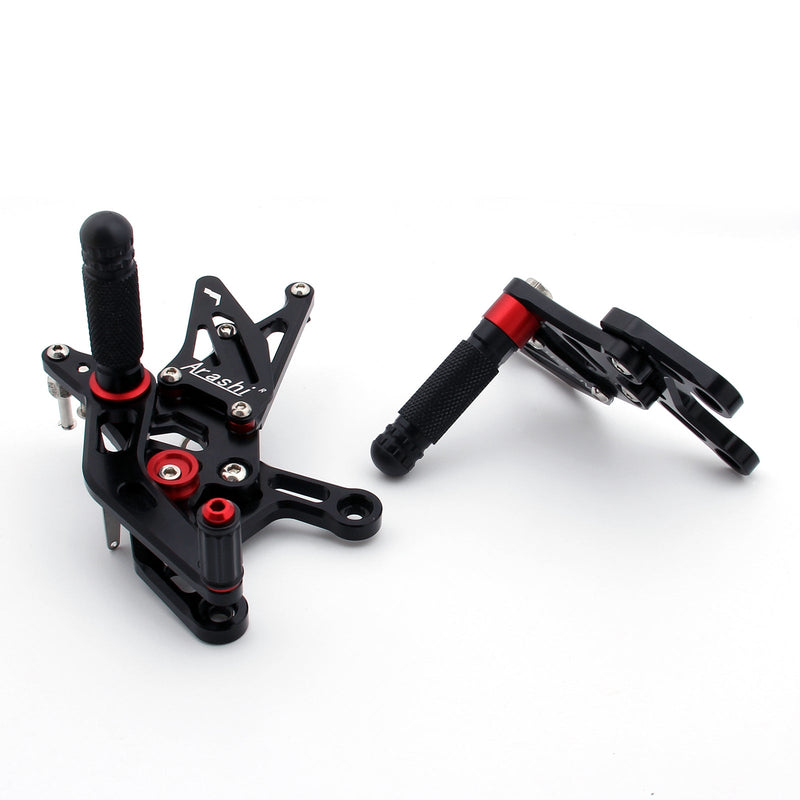 Rearset Rear set Estribos Ajustables Para Yamaha YZF 1000 R1 2009-2011 Genérico