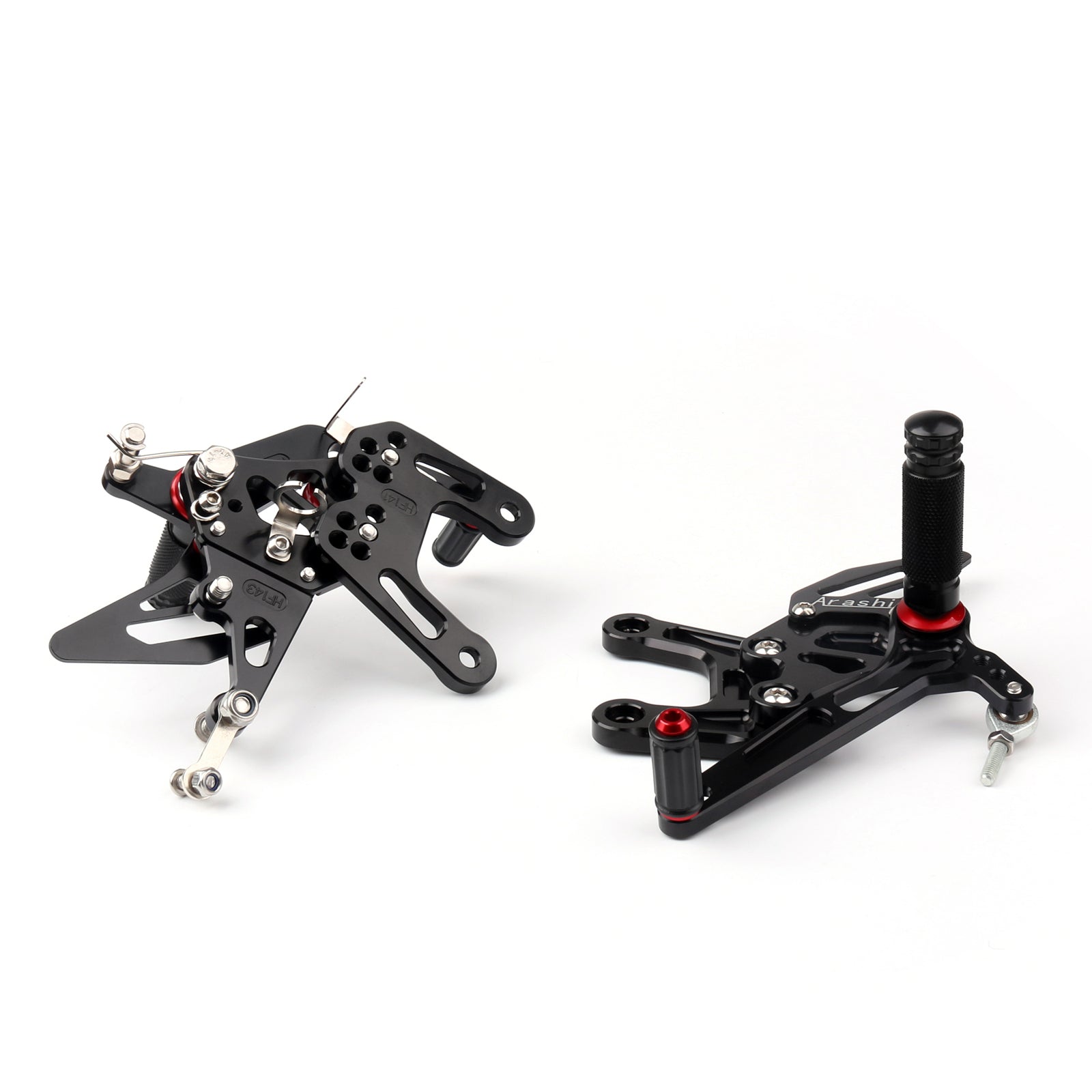 CNC Aluminum Rearsets Footpegs For Kawasaki ZX-10R NINJA /ABS ZXT00J 2011-2015