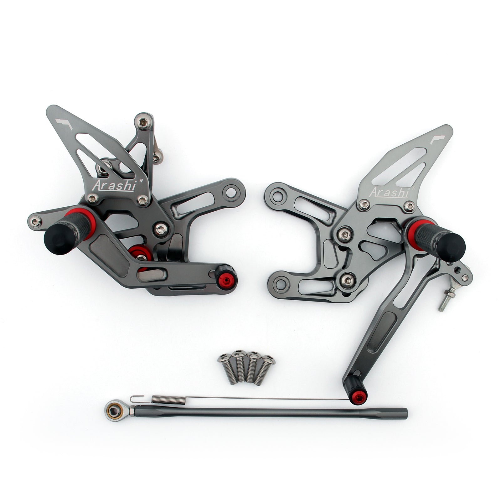 CNC Aluminum Rearsets Footpegs For Kawasaki ZX-10R NINJA /ABS ZXT00J 2011-2015