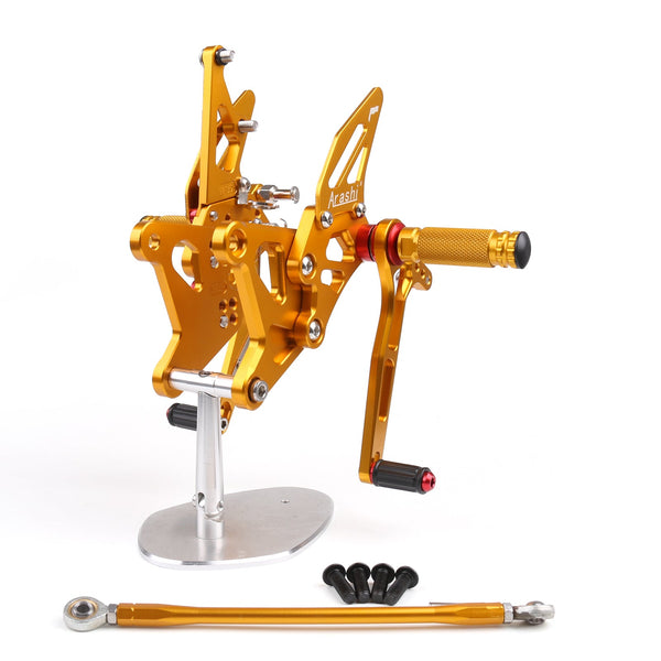 Rearset Rear set Kawasaki ZX6R ZX 6R 2005-2006 Gold