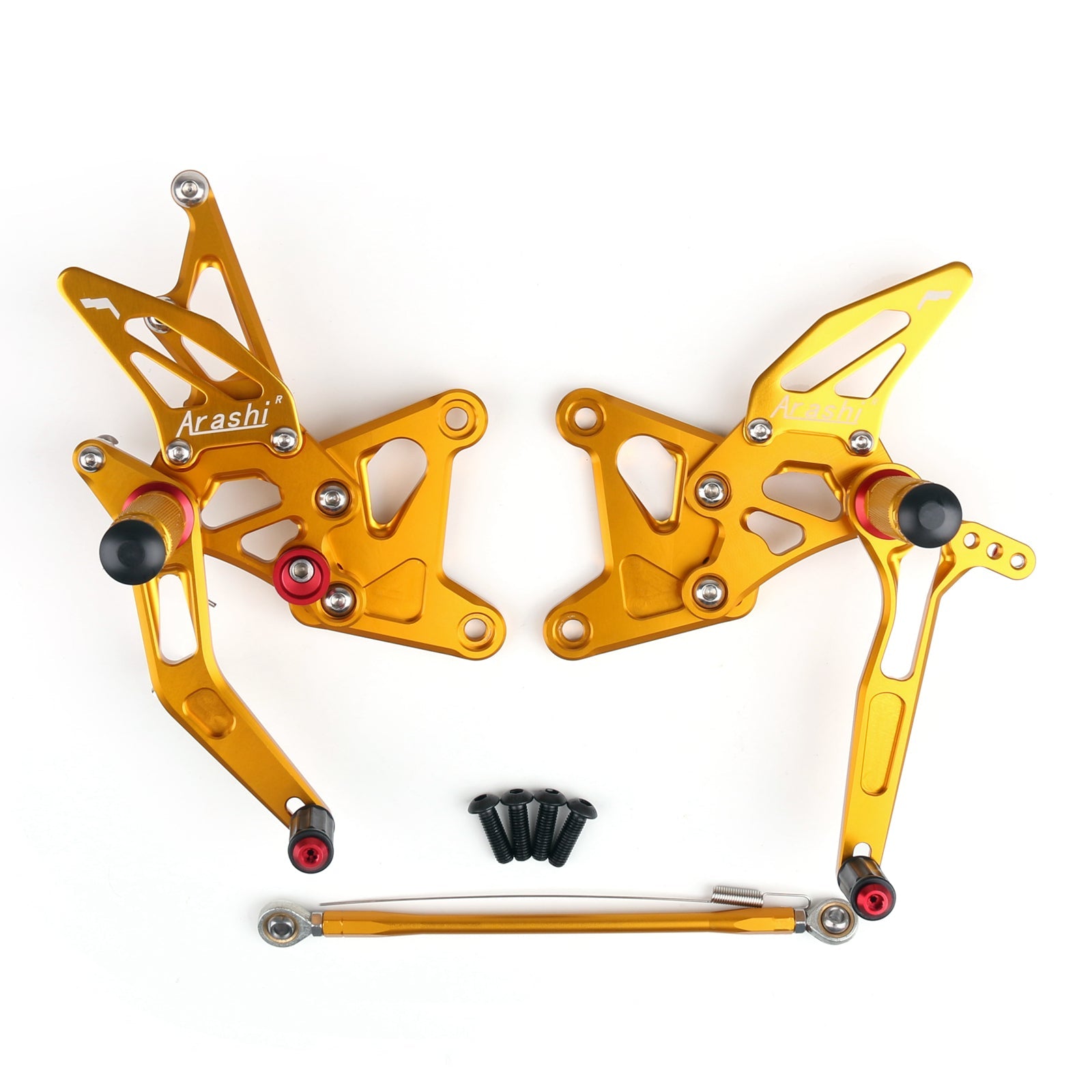 Rearset Rear set Kawasaki ZX6R ZX 6R 2005-2006 Oro Generico