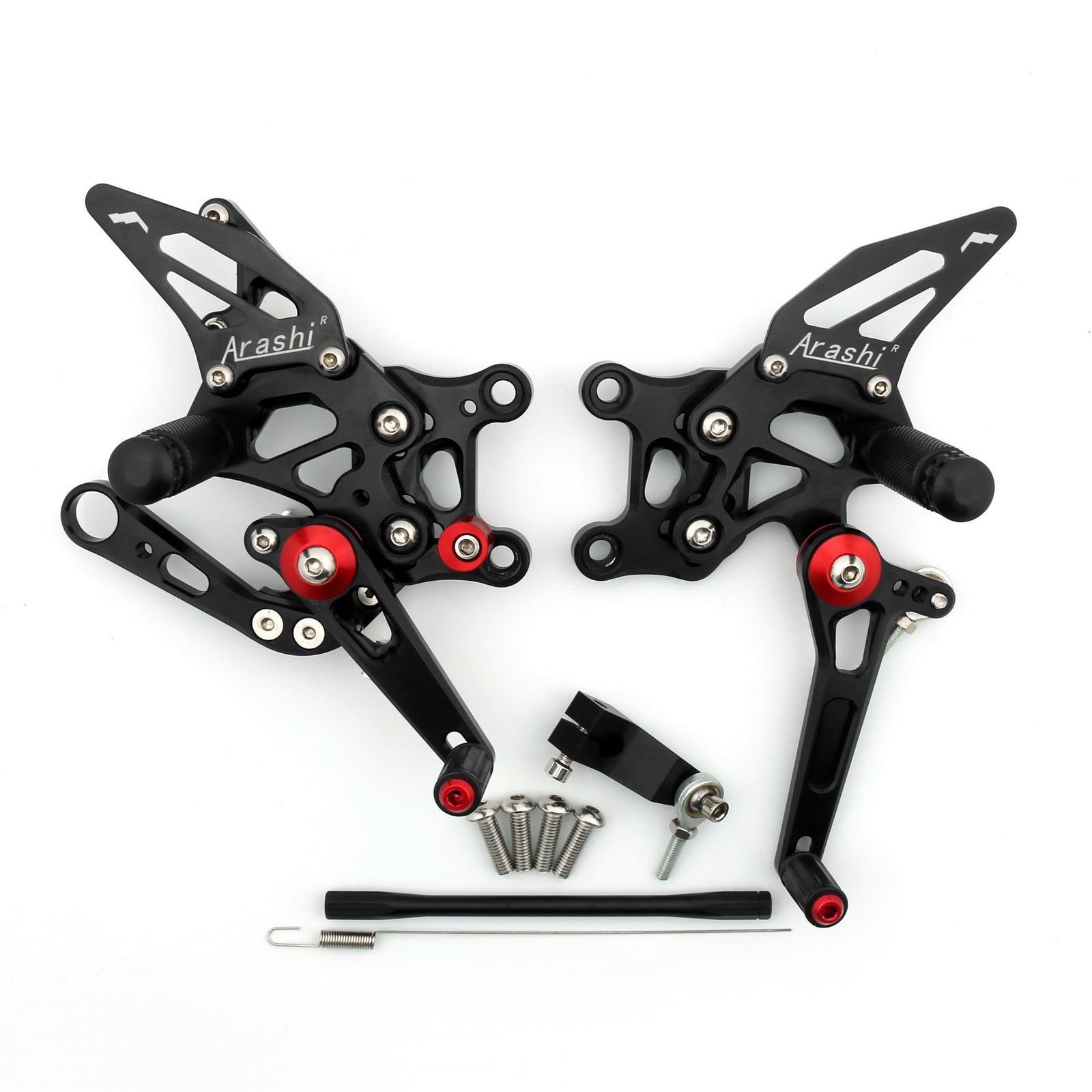 Rearset Rear set Estribos Ajustables Para Aprilia RSV4 2009-2011 Genérico