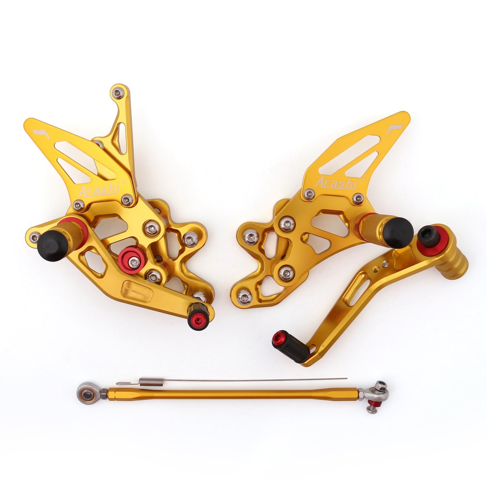 Racing Footrest Rearsets Rear Set Foot pegs For Suzuki GSXR 600/750 2011-2019 Generic