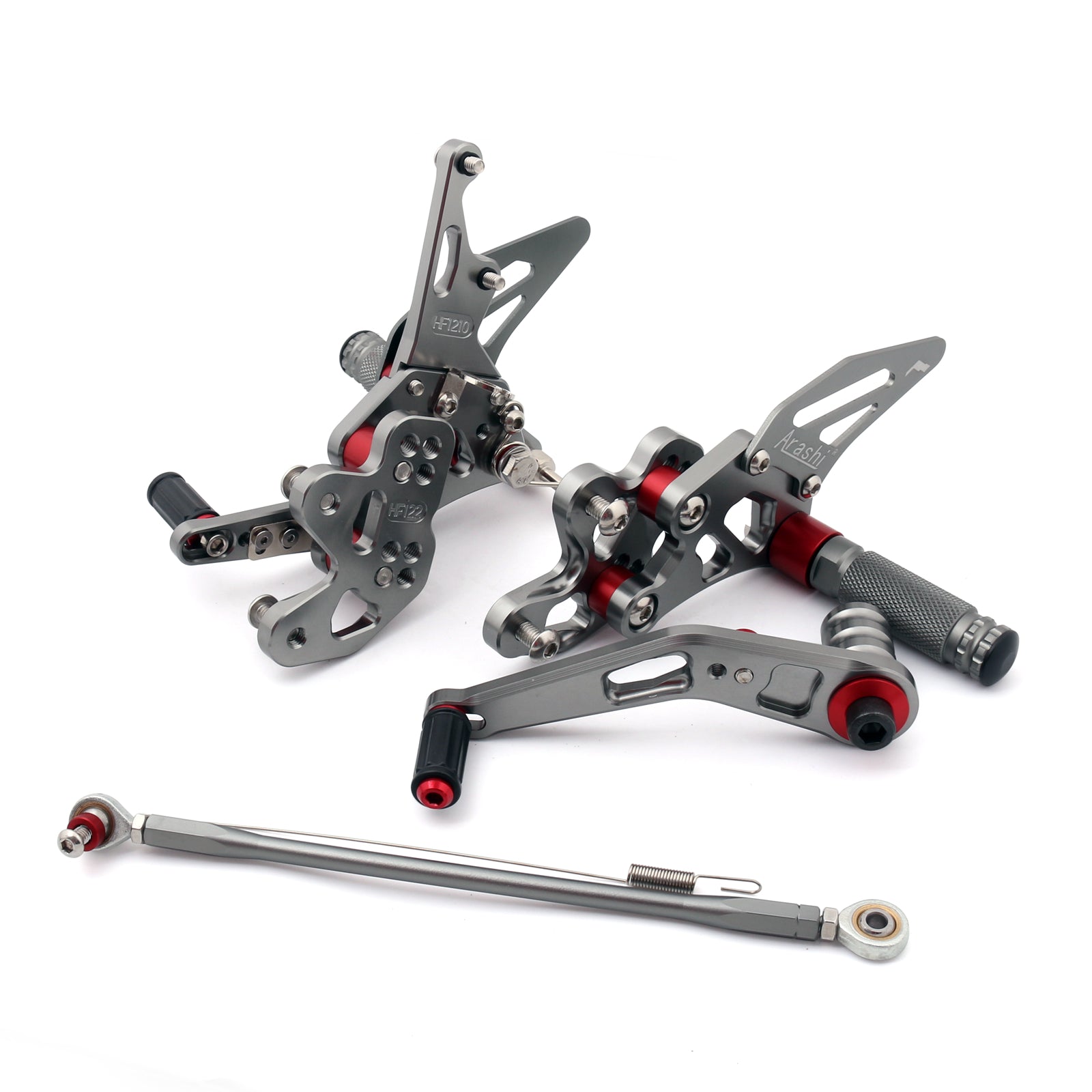 Racing Footrest Rearsets Rear Set Foot pegs For Suzuki GSXR 600/750 2011-2019 Generic