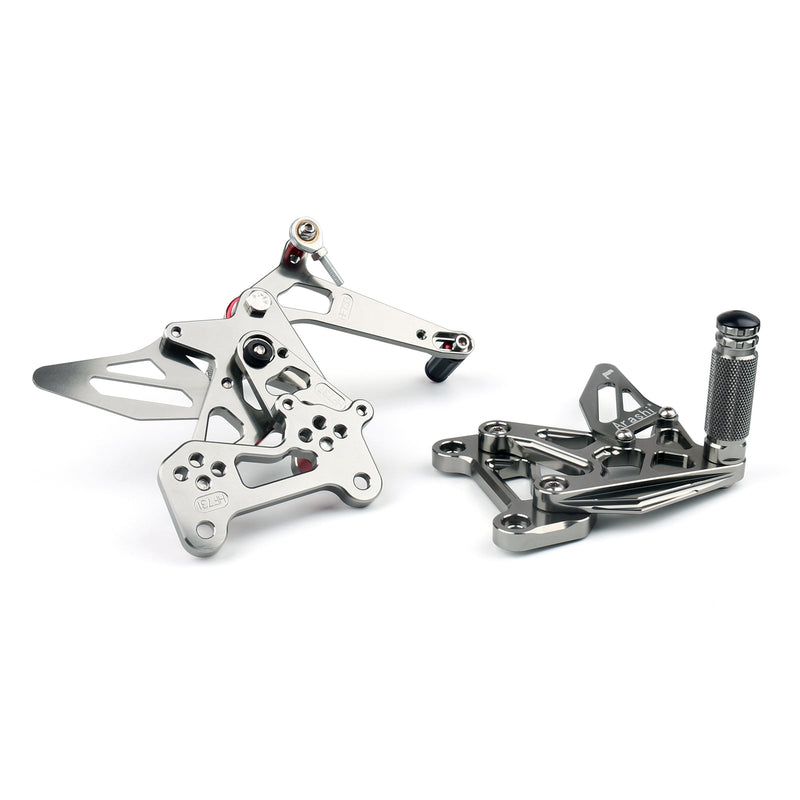 CNC Adjustable Rearset Foot Rest Pegs For MV Agusta F3 2012-2016 Generic