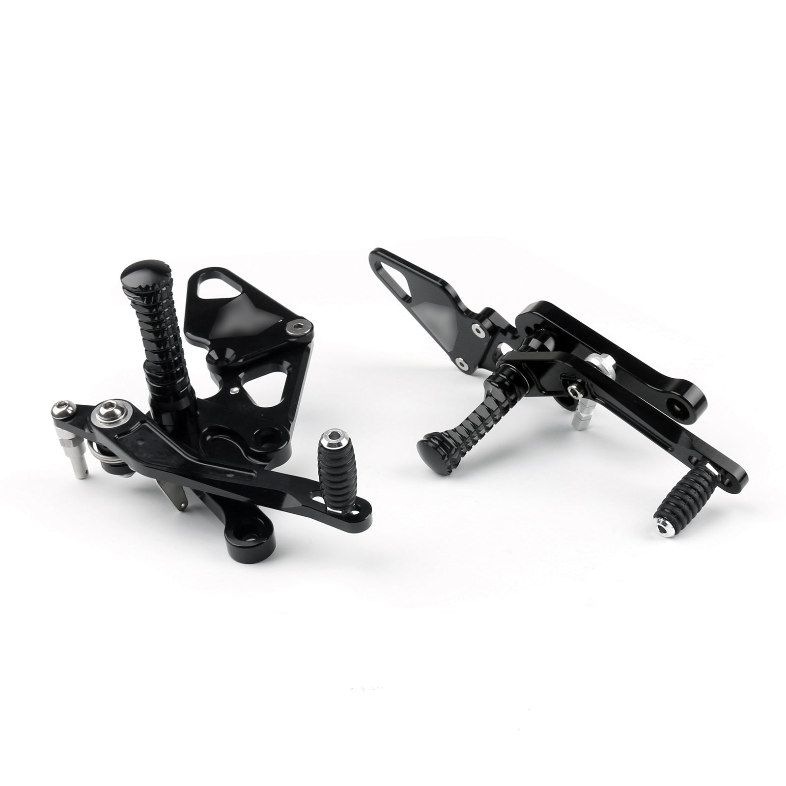 Aluminum Rear Sets Footpegs Footrest Fit for Yamaha MT07 MT-07 FZ07 2014-2020 Generic