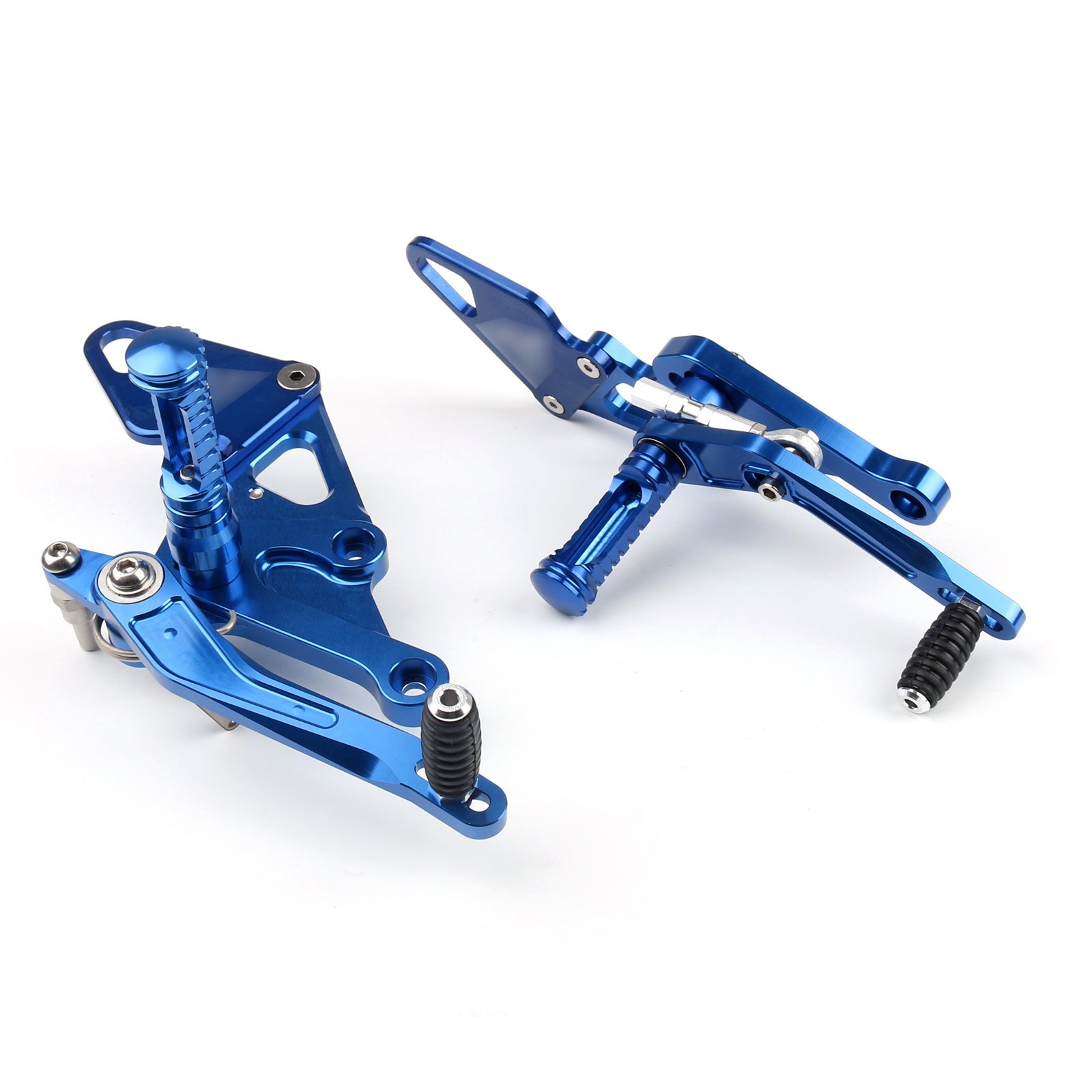 Aluminum Rear Sets Footpegs Footrest Fit for Yamaha MT07 MT-07 FZ07 2014-2020 Generic