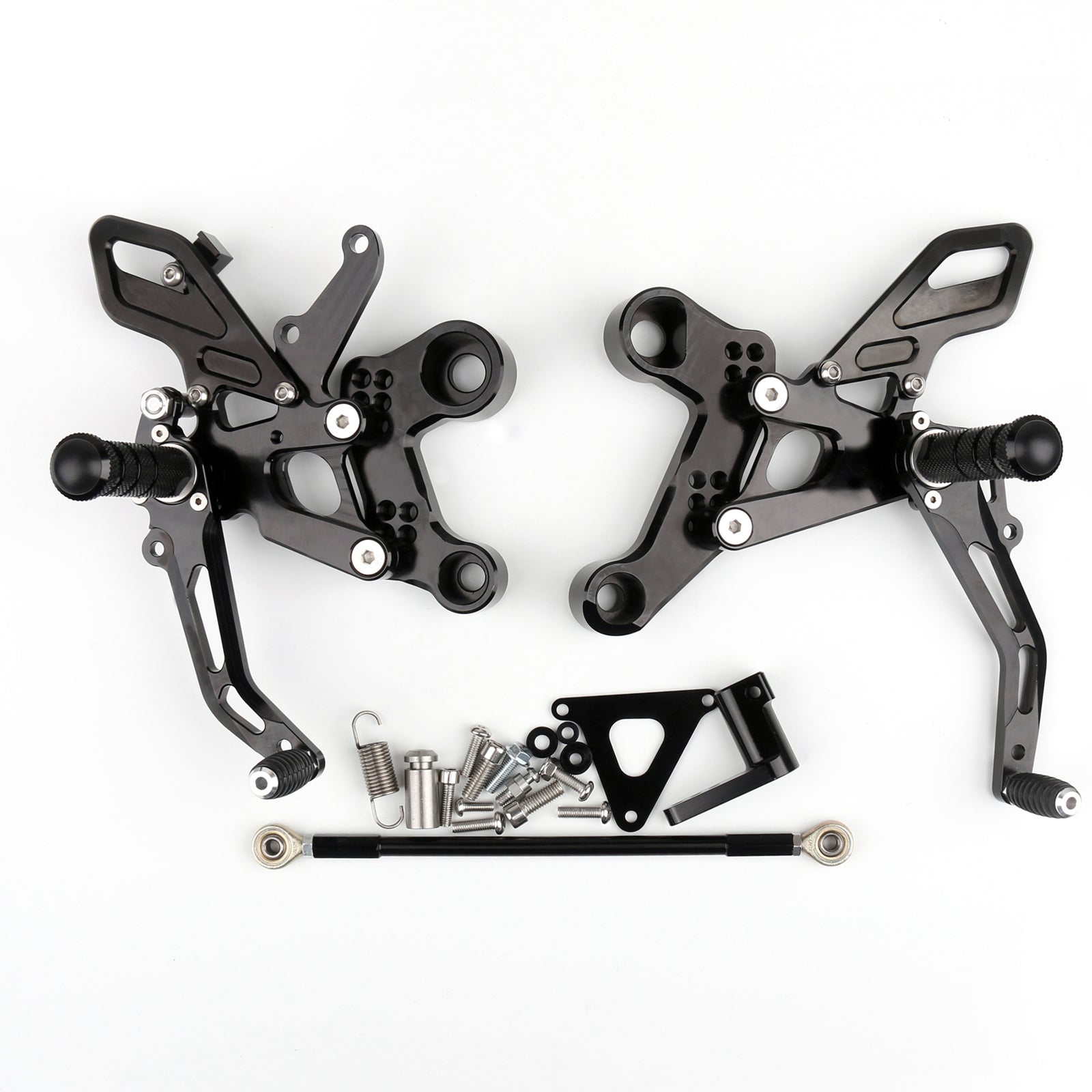 Aluminum Rearset Rear Set Footrest Pedal For Yamaha MT-09 FZ-09 2014 2015 2016 Generic