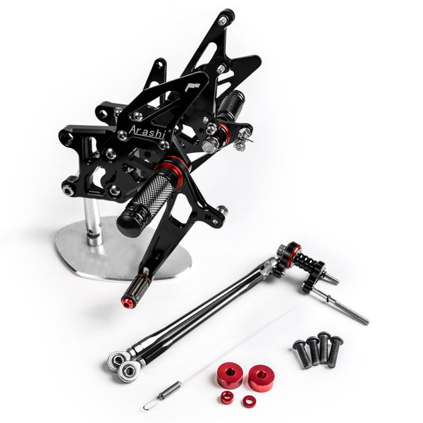 Pedal de clavija de reposapiés trasero para Honda CBR600RR CBR 600 RR ABS 2009-2015 genérico