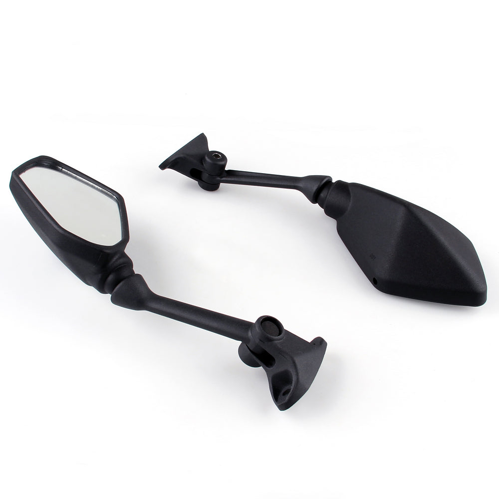 Racing Mirror Espejos Para Kawasaki Ninja ZX6R 2009-2011 Negro Genérico