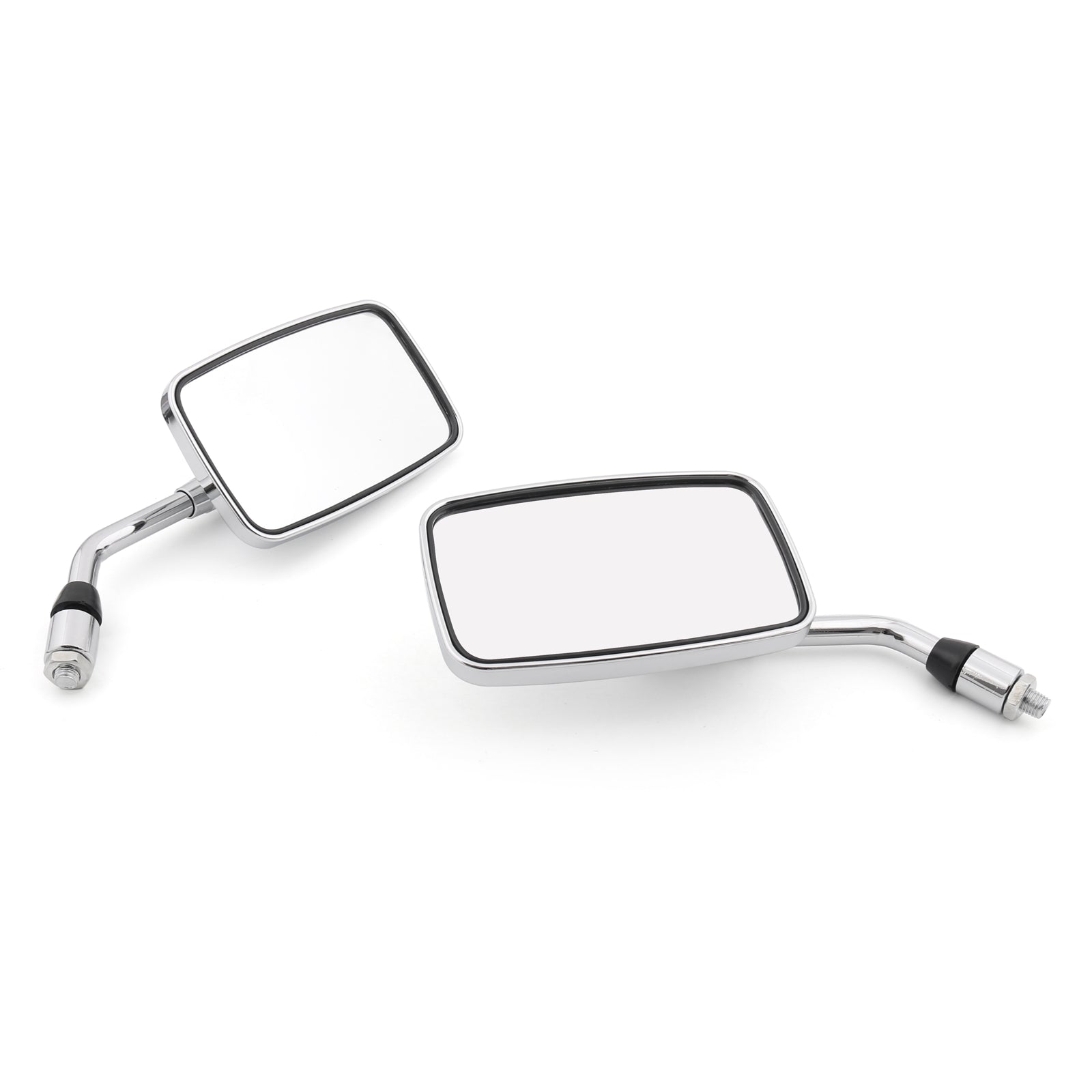 Pair Motorcycle Rearview Mirror For Honda VT1100 Shadow NV600 VT250 Shadow 400 Generic