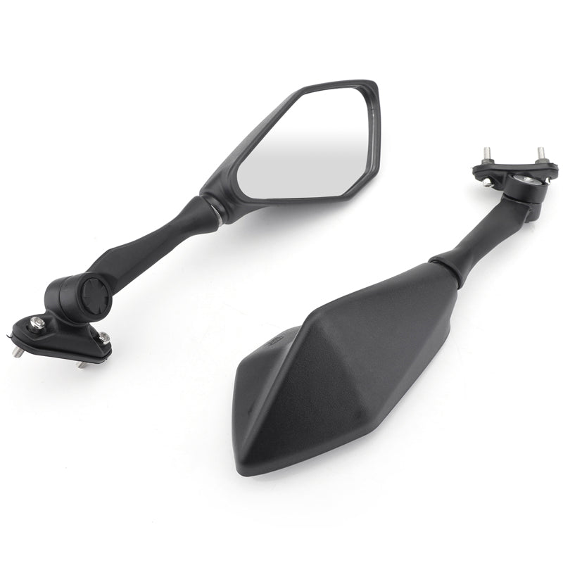 Motocycle Rear View Mirrors For Kawasaki Ninja ZX6R 636 13-15 300 EX300 13-17 Generic