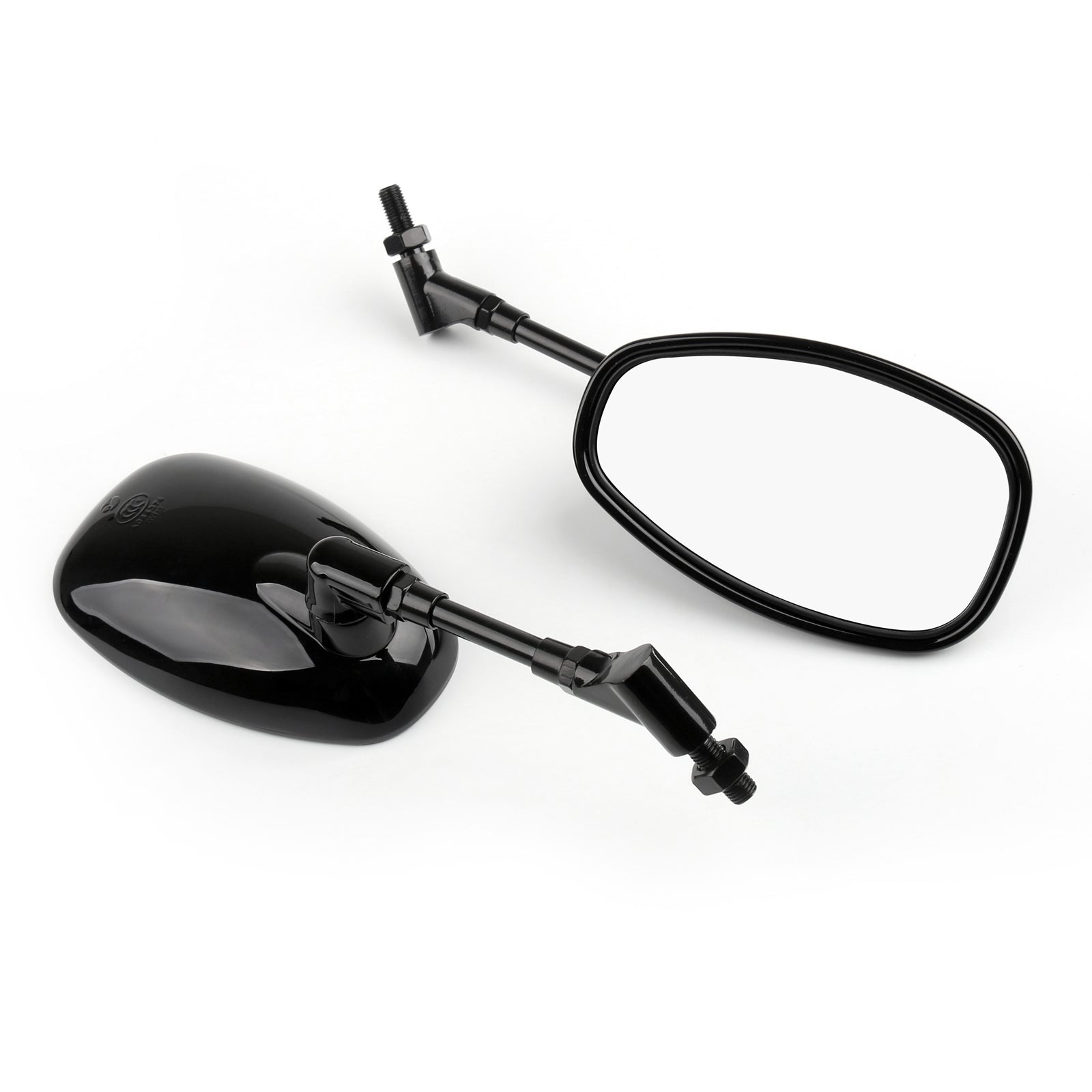 Motocycle Rear View Mirrors For Yamaha V-MAX XJR1200 MT-03 FZ6 04-09 XV950 Generic