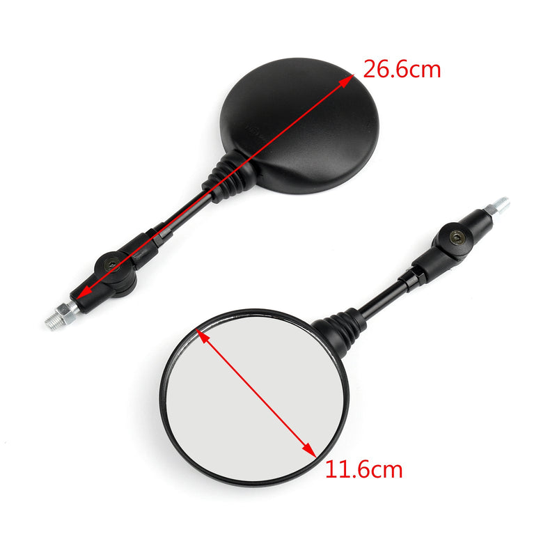 Motorcycle Rearview Mirrors For Yamaha XT350 1985-2000 TT600 TW225 TDR250 Generic