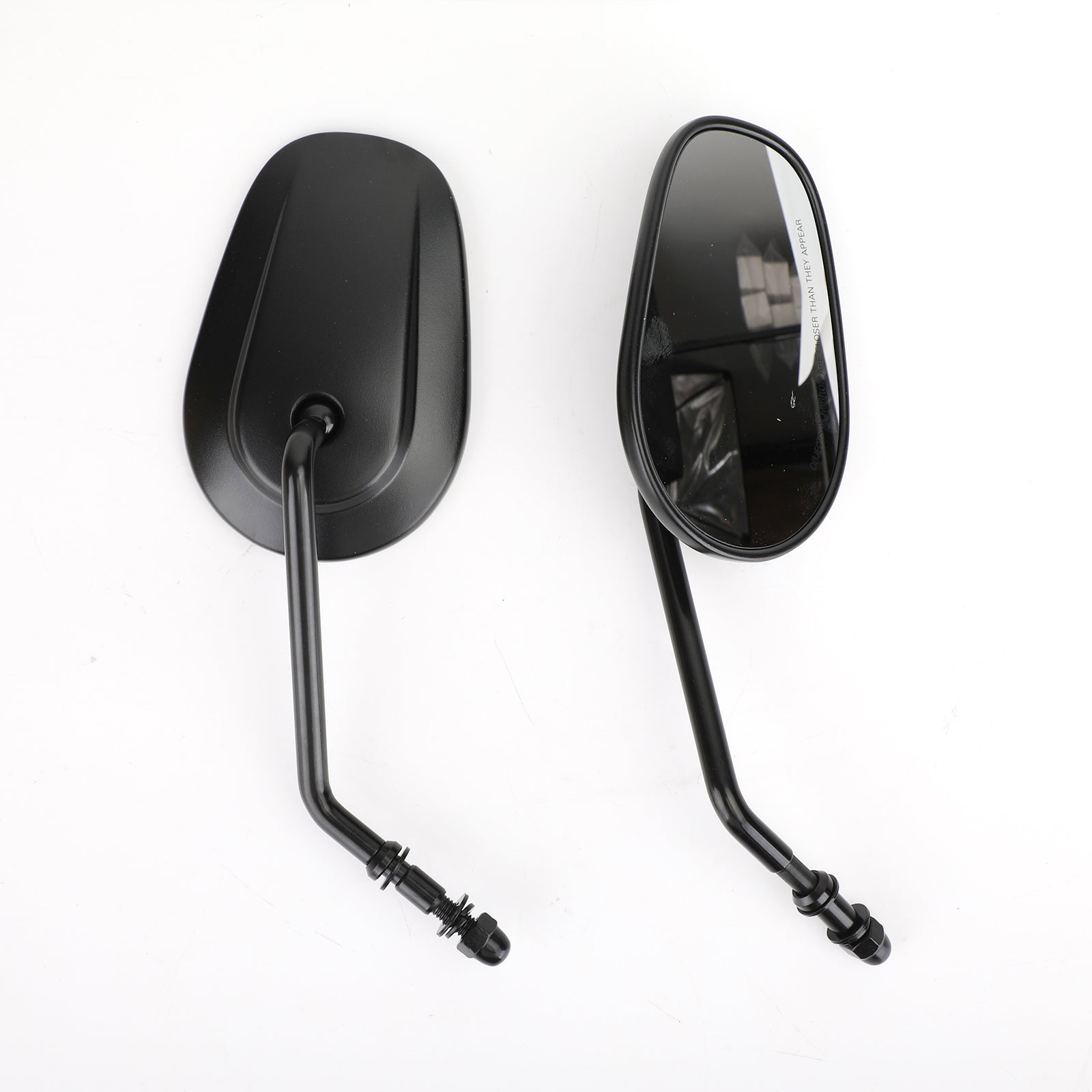 Rear View Mirrors Pair For Harley Street Glide Softail XL883 XL1200 Road Glide Generic