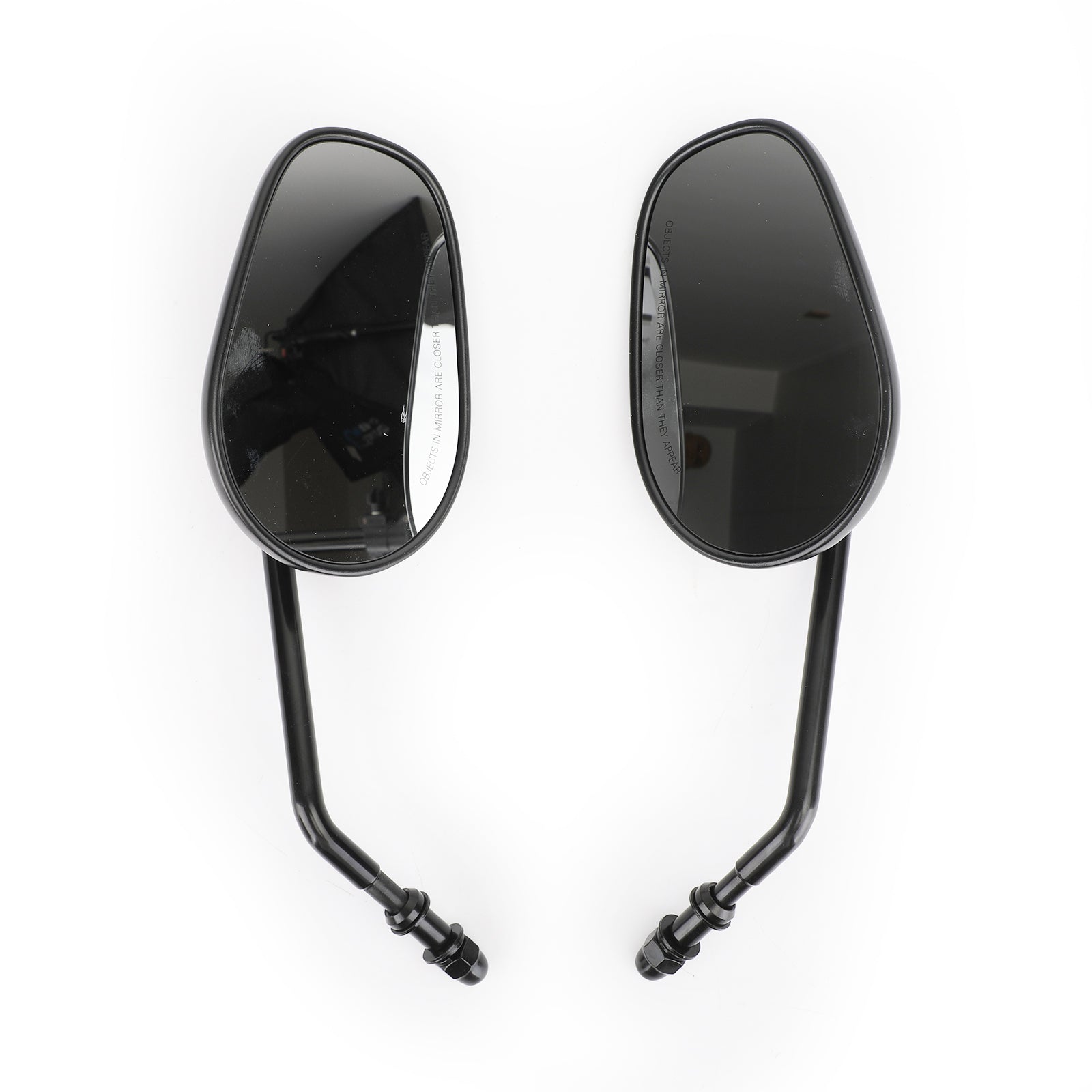 Rear View Mirrors Pair For Harley Street Glide Softail XL883 XL1200 Road Glide Generic