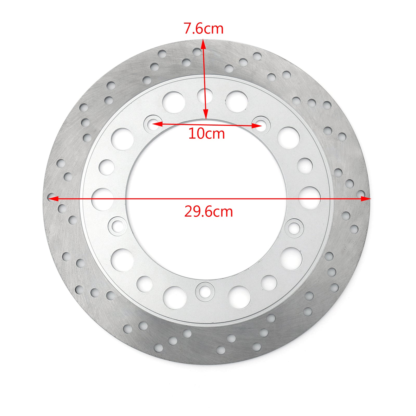 Front Brake Disc Rotor For Honda NV400 CJ/CK Steed VT600 93-00 VF750 C Shadow Generic