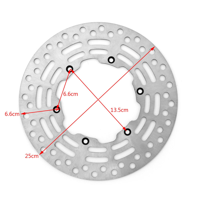 Front Brake Disc Rotor For Suzuki RM125 K/L XCK8 TS 125/200 DR250 RS GPS SJ45A Generic