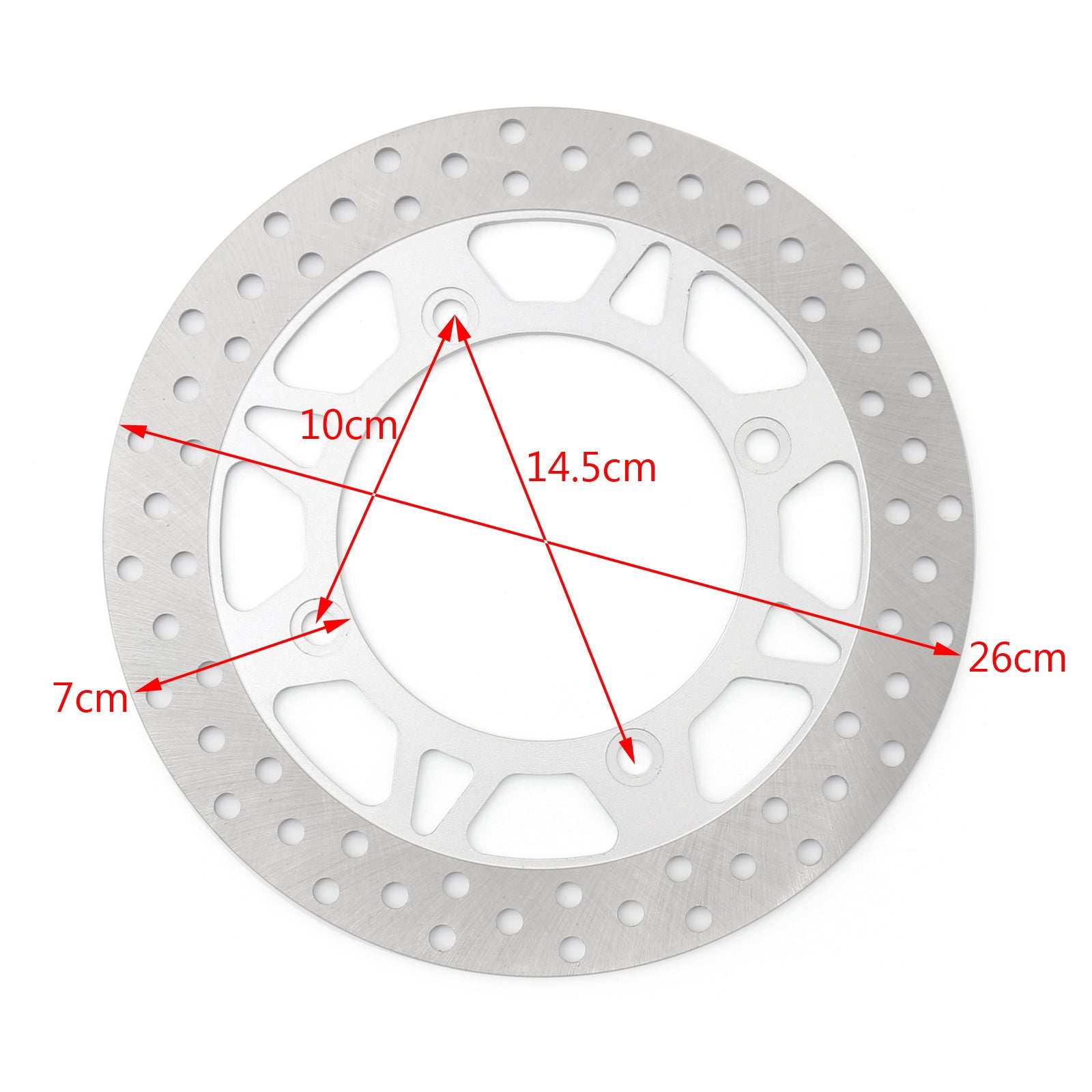 Front Brake Disk Rotor Disc Fit for Suzuki AN 650 Burgman 650 2002 2003