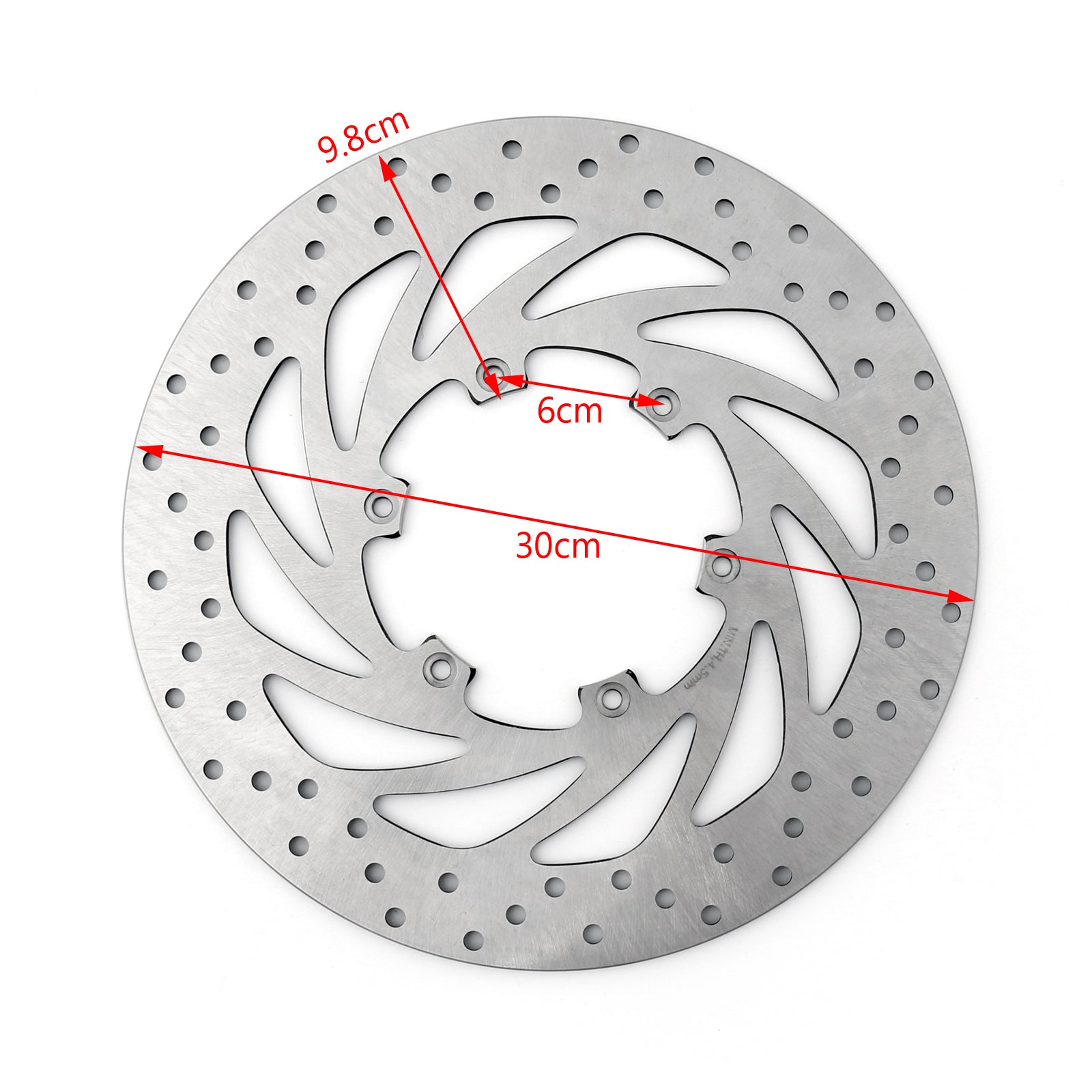 Rotor de disco de freno delantero para BMW F650 F650GS Dakar ABS F650ST APRILIA Pegaso 125 genérico