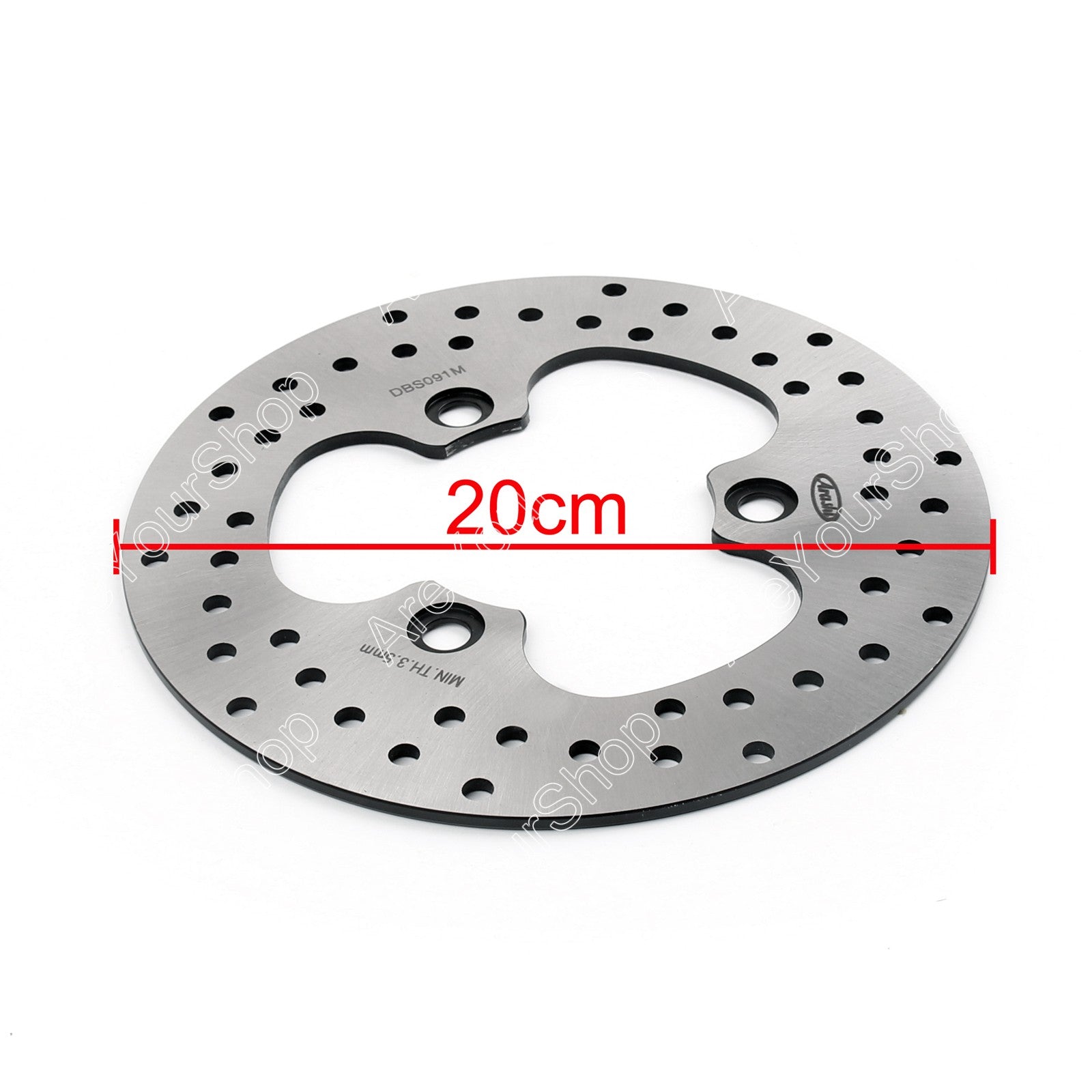 Rear Brake Disc Rotor For SYM JOYRIDE 125 01-02 150 01-02 200 2001-2009 GTS 200 Generic