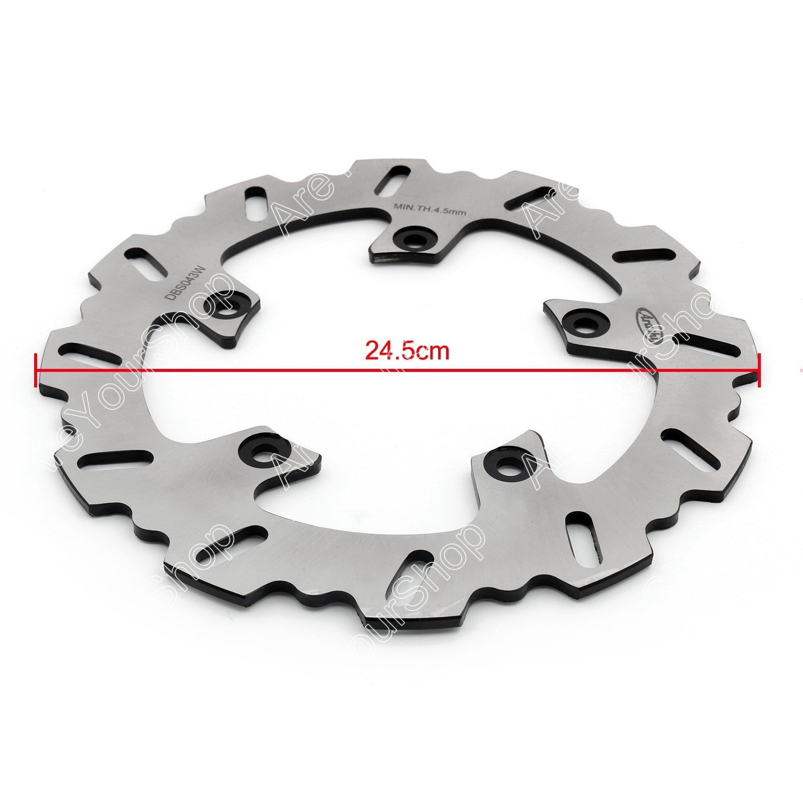 Arashi Rear Brake Disc Rotor For Yamaha YZ 125 WR250 F YZ450F WR125 YZ F 250 426 Generic