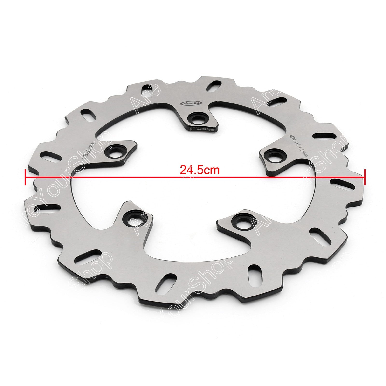 Rear Brake Disc Rotor For Yamaha FZ6 Fazer 600 04-08 FZ1 FAZER 1000 ABS 07-12 Generic