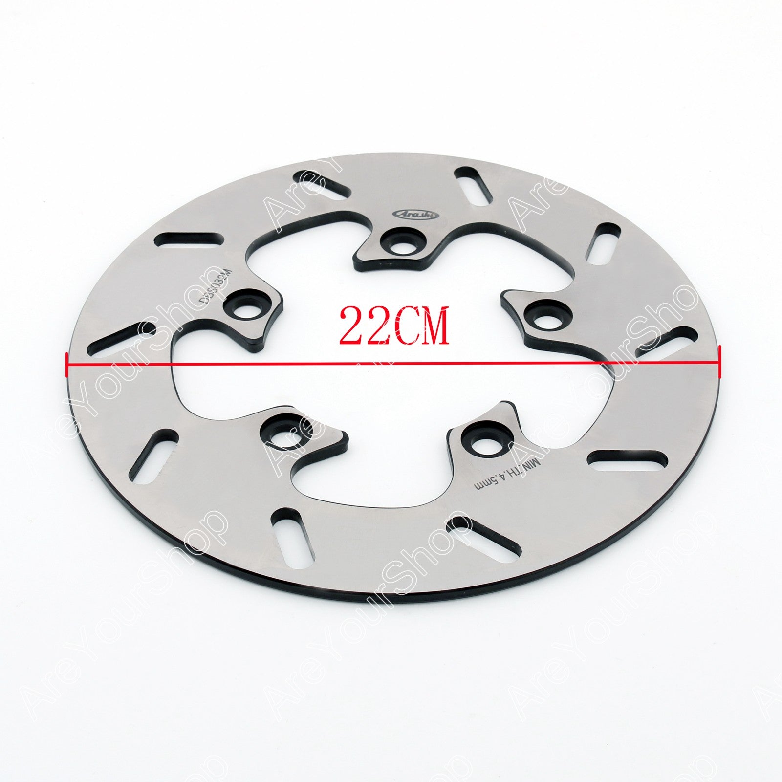 Rear Round Brake Disc Rotor Fr Suzuki GSXR 600 750 1100 SV SVS TLR TLS ZGAS 1000 Generic