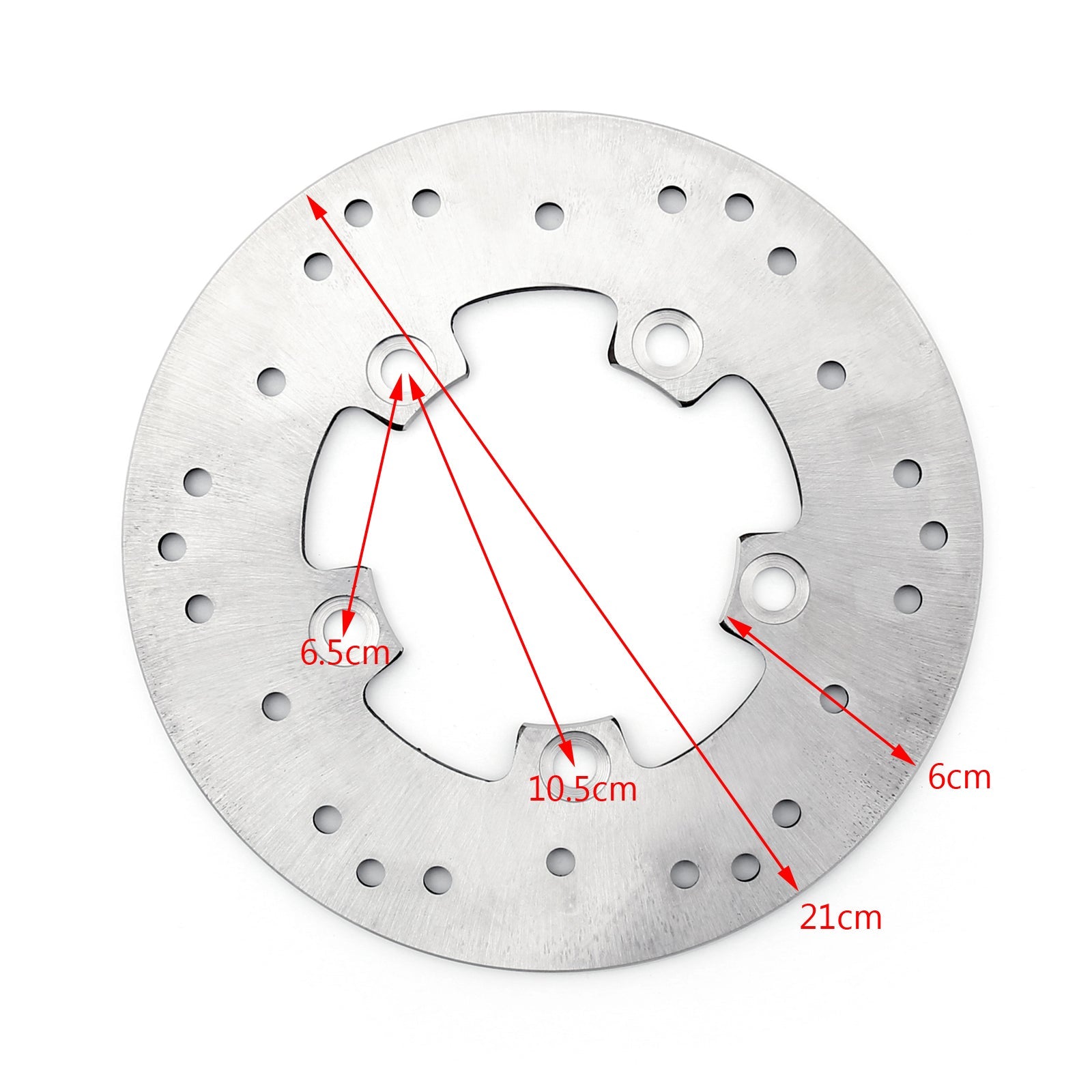 Rotor de disco de freno trasero para Suzuki AN400 K7/ZK7/K8/K9 AN250 8 Skywave SS tipo M/S genérico