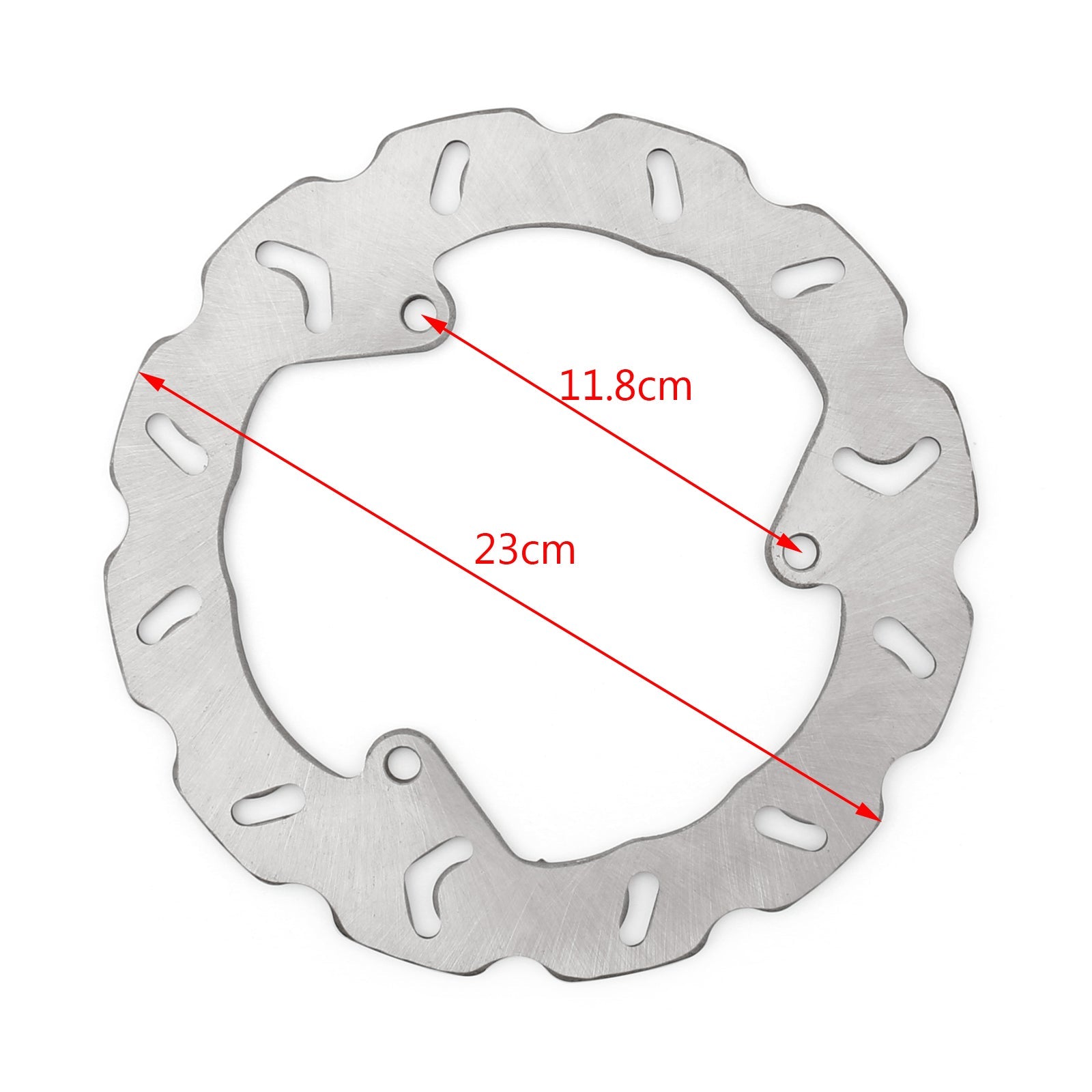 Rotor de disco de freno trasero para Yamaha YP250 Majesty 250 00-07 Jupiter125/150/250 MBK genérico